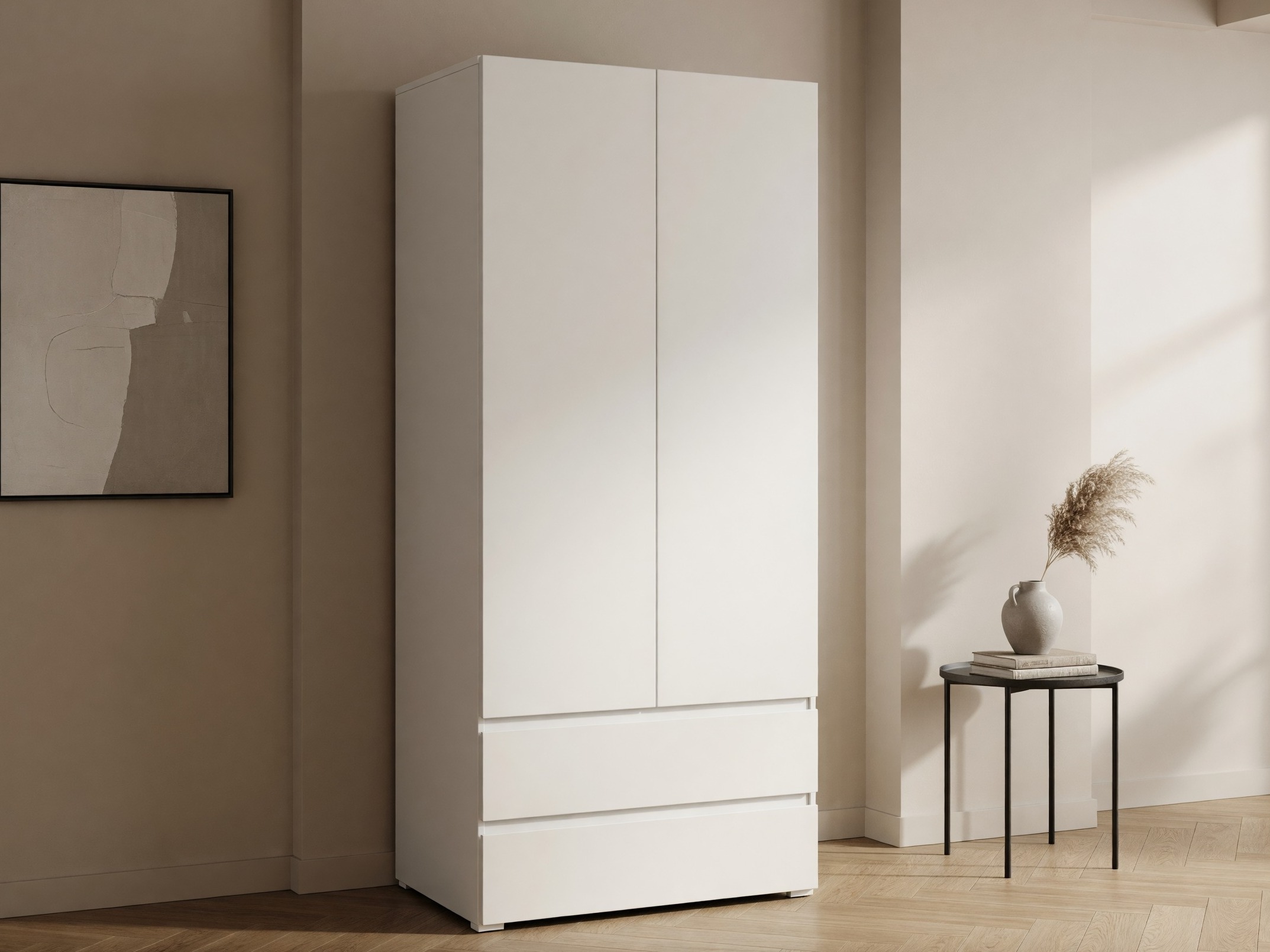 Armoire Cirdora 101 (Blanc)
