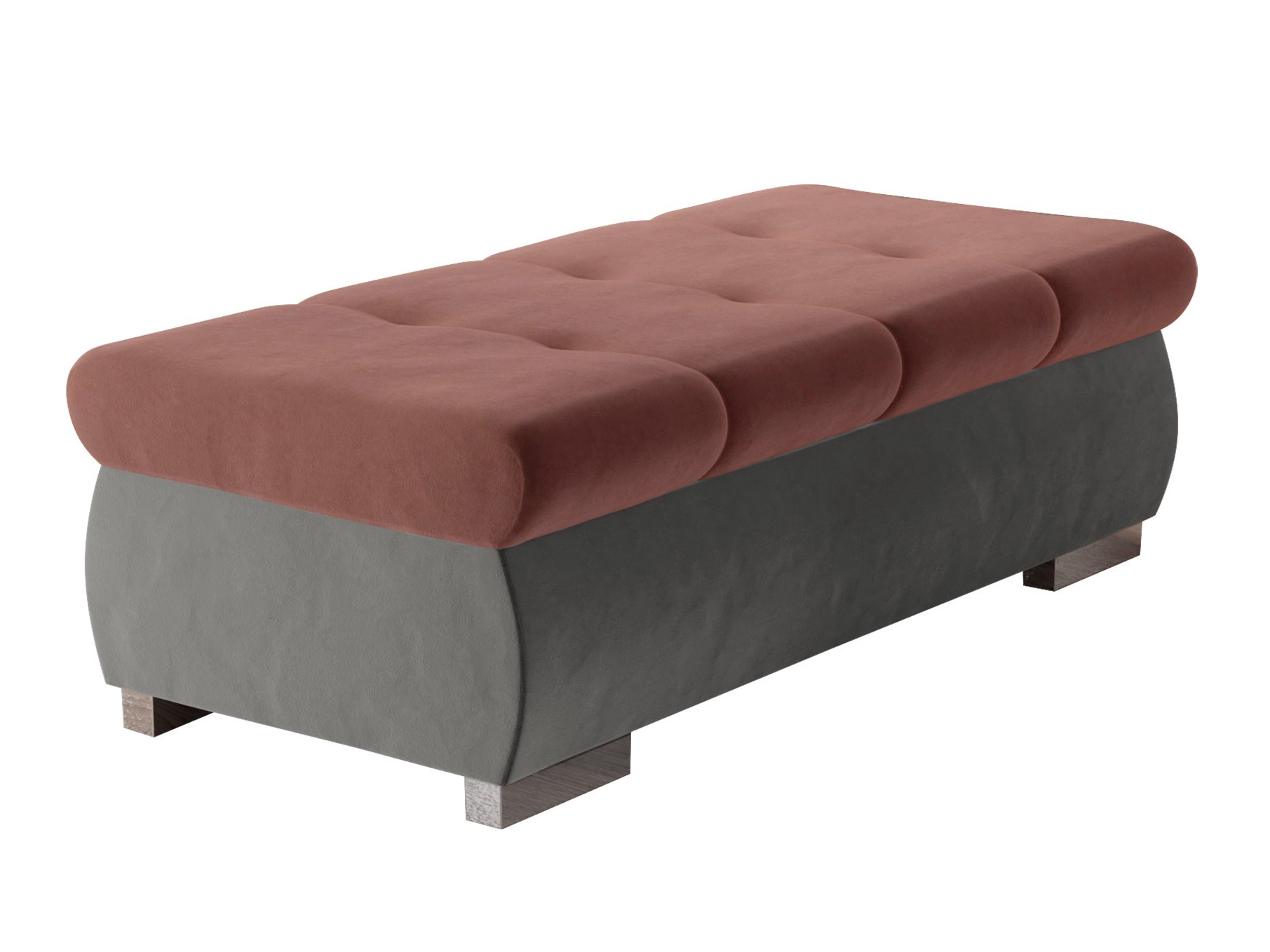 Banc rembourré Comfivo Nitor I (Magic Velvet 2217 + Magic Velvet 2258)