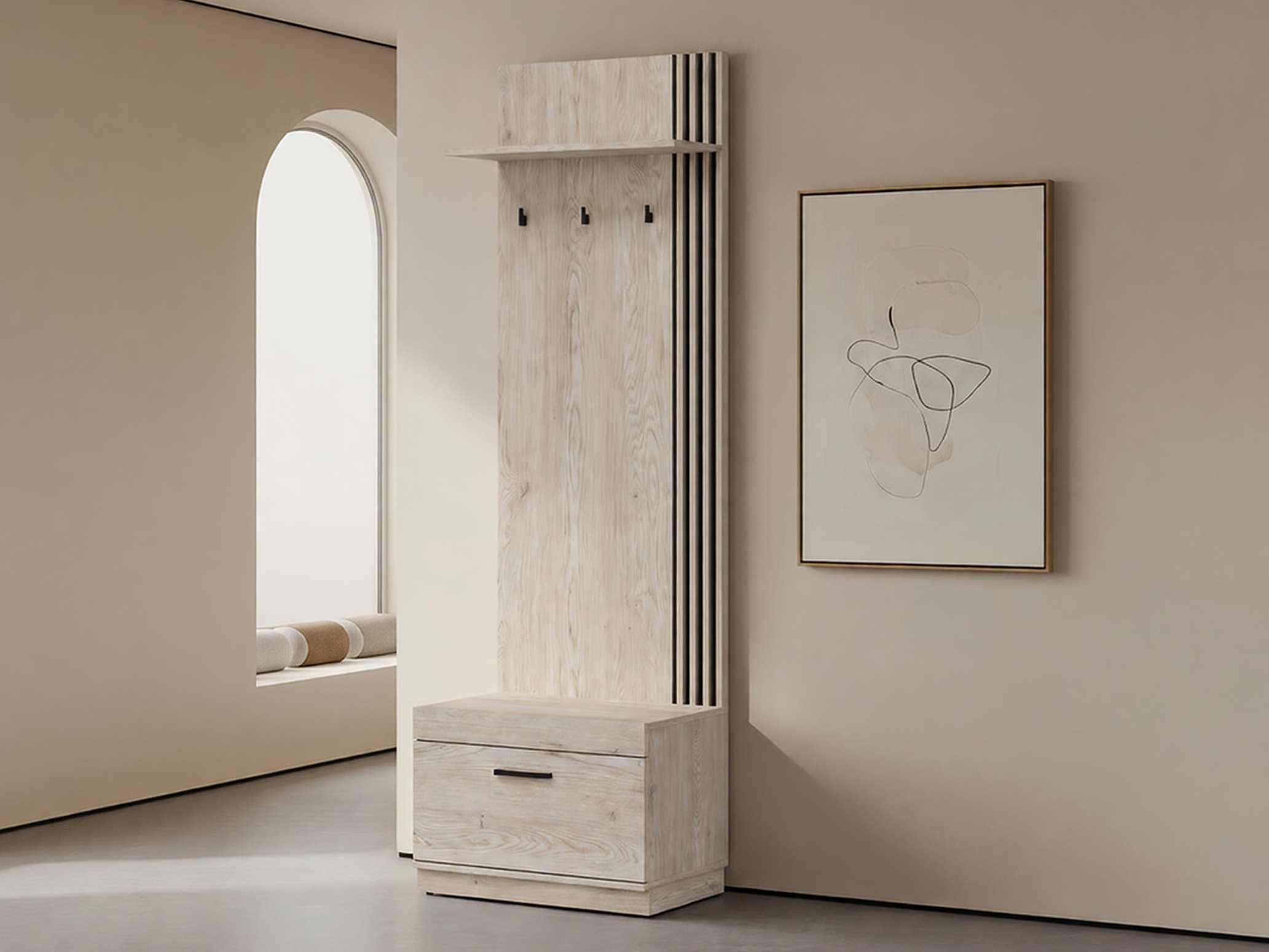 Meuble d'entrée Sermelu 114