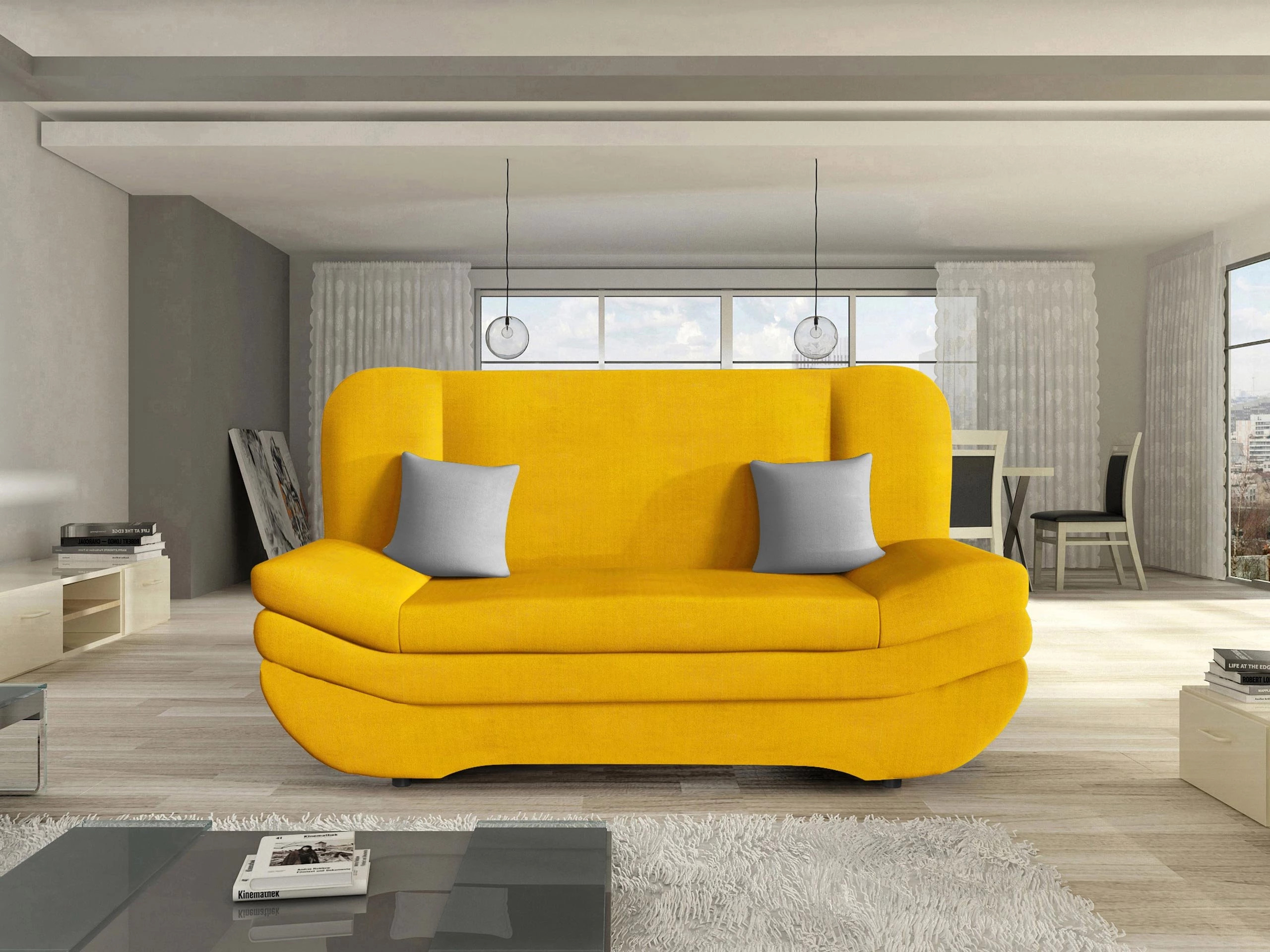 Canapé convertible Comfivo Silva (Venus Velvet 2916 + Venus Velvet 2921)