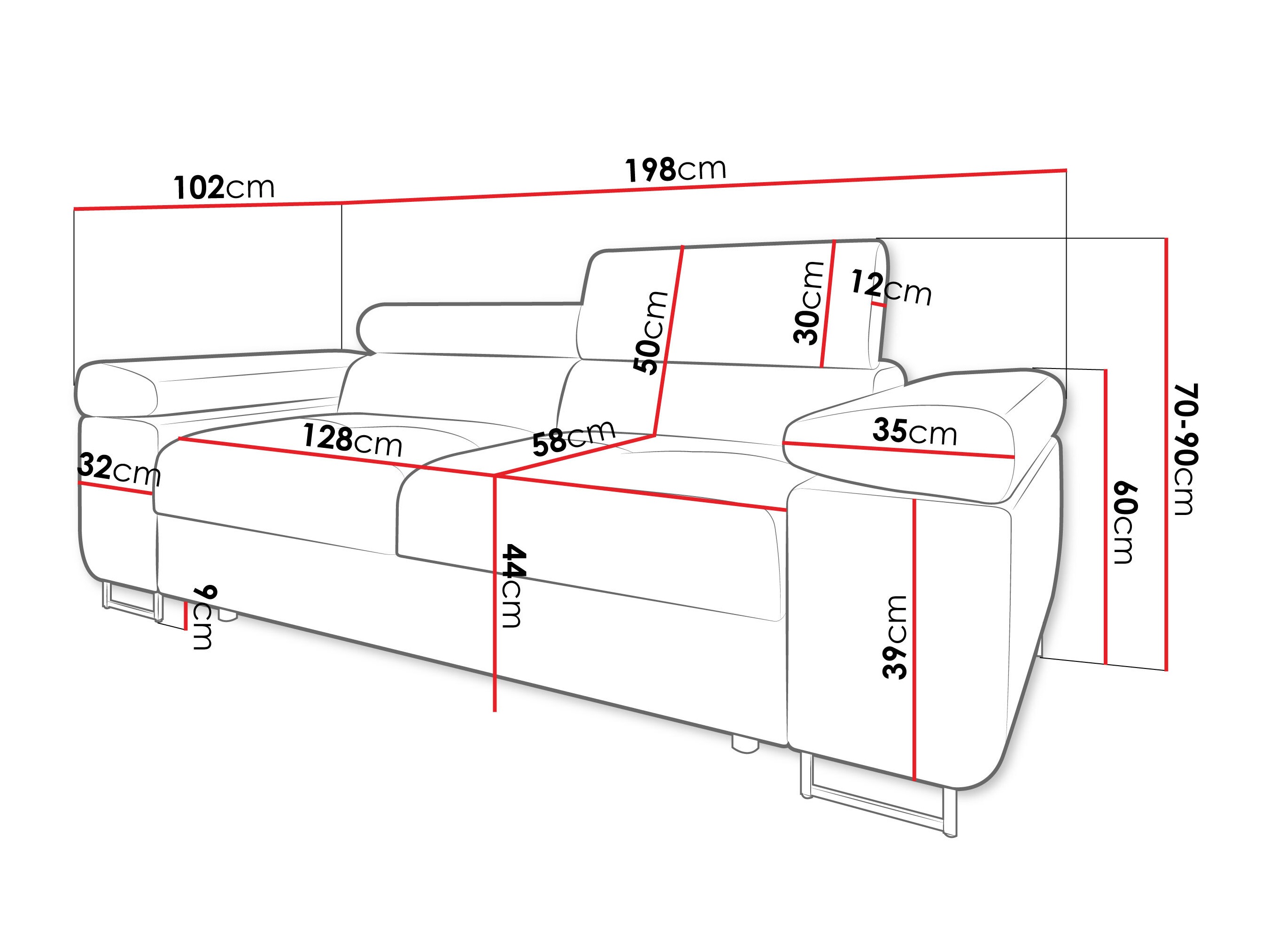 Canapé Comfivo Vinetum II (Manila 16)