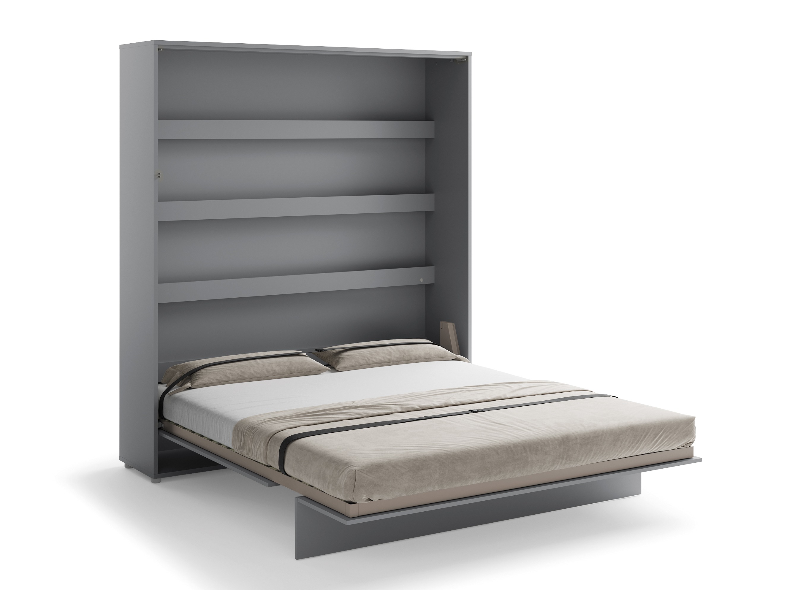 Lit escamotable Concept Pro Lenart (Gris)