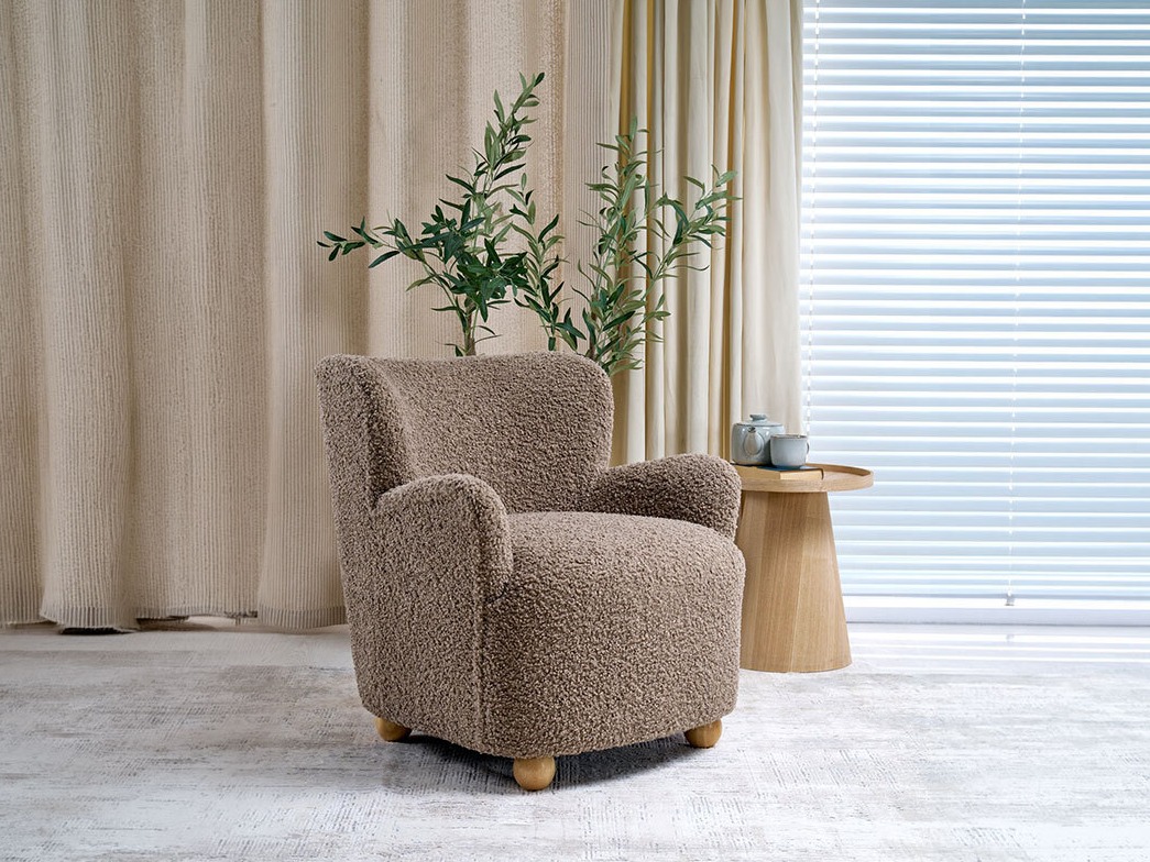 Fauteuil Houston 2097 (Brun clair)