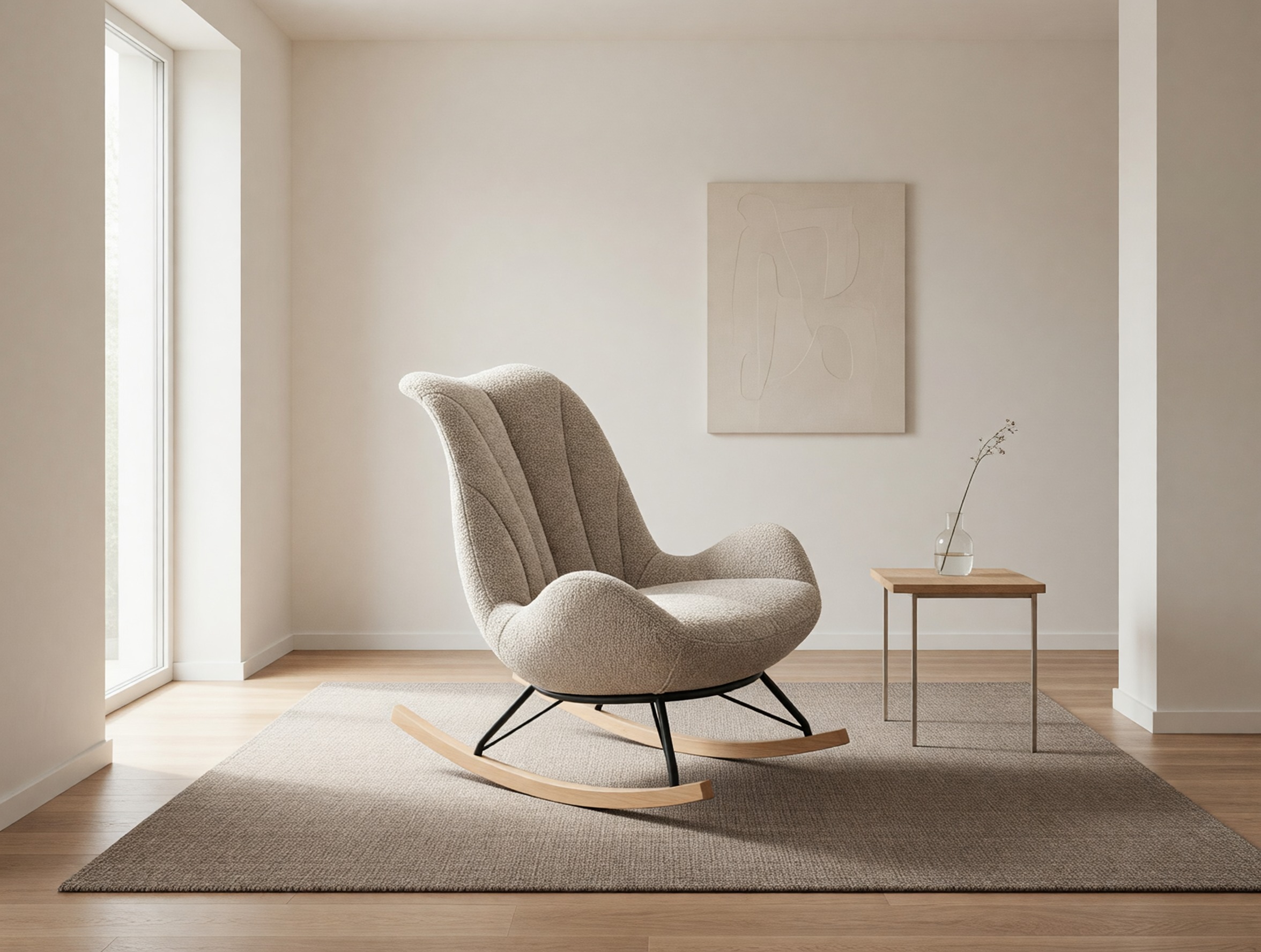 Chaise à bascule Houston 2099 (Beige)