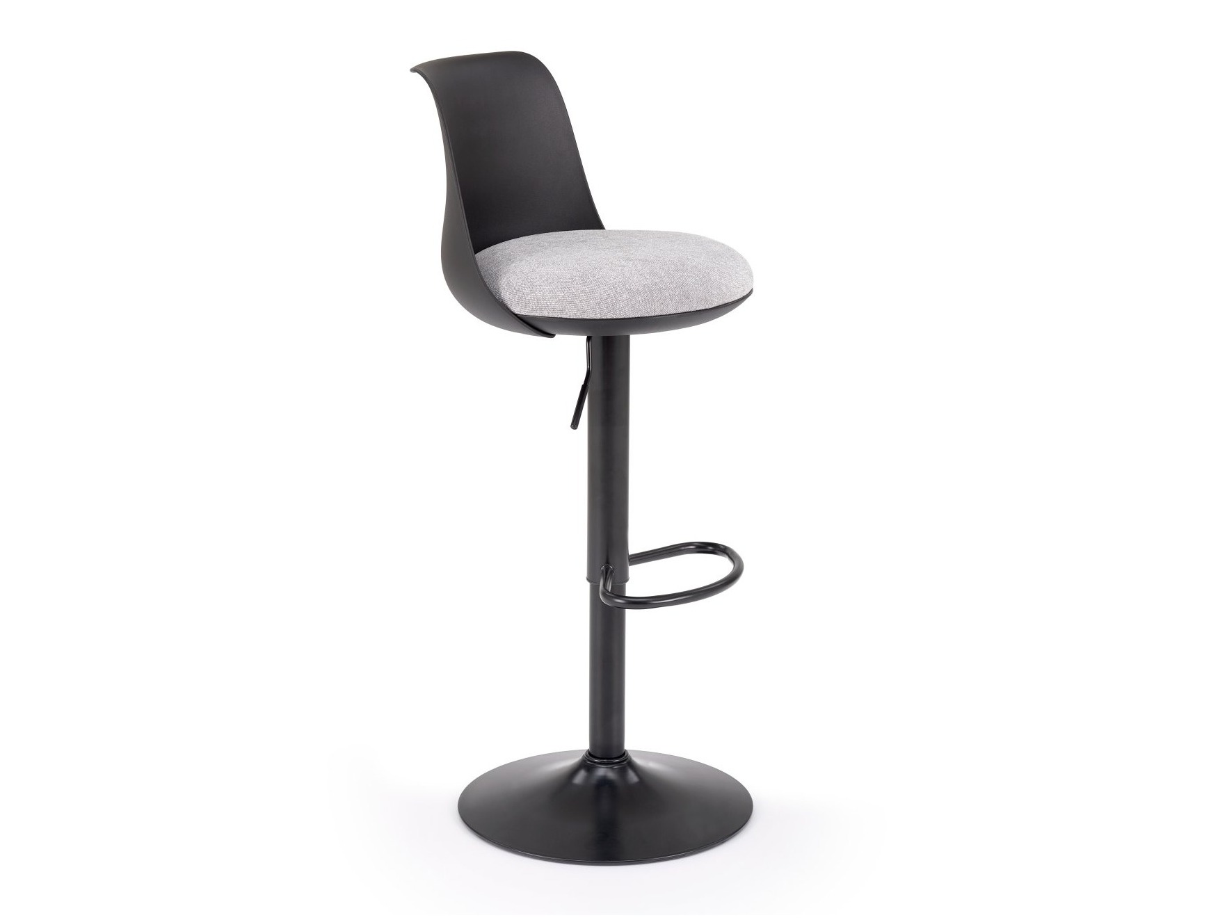 Chaise de bar Houston 2104 (Gris + Noir)