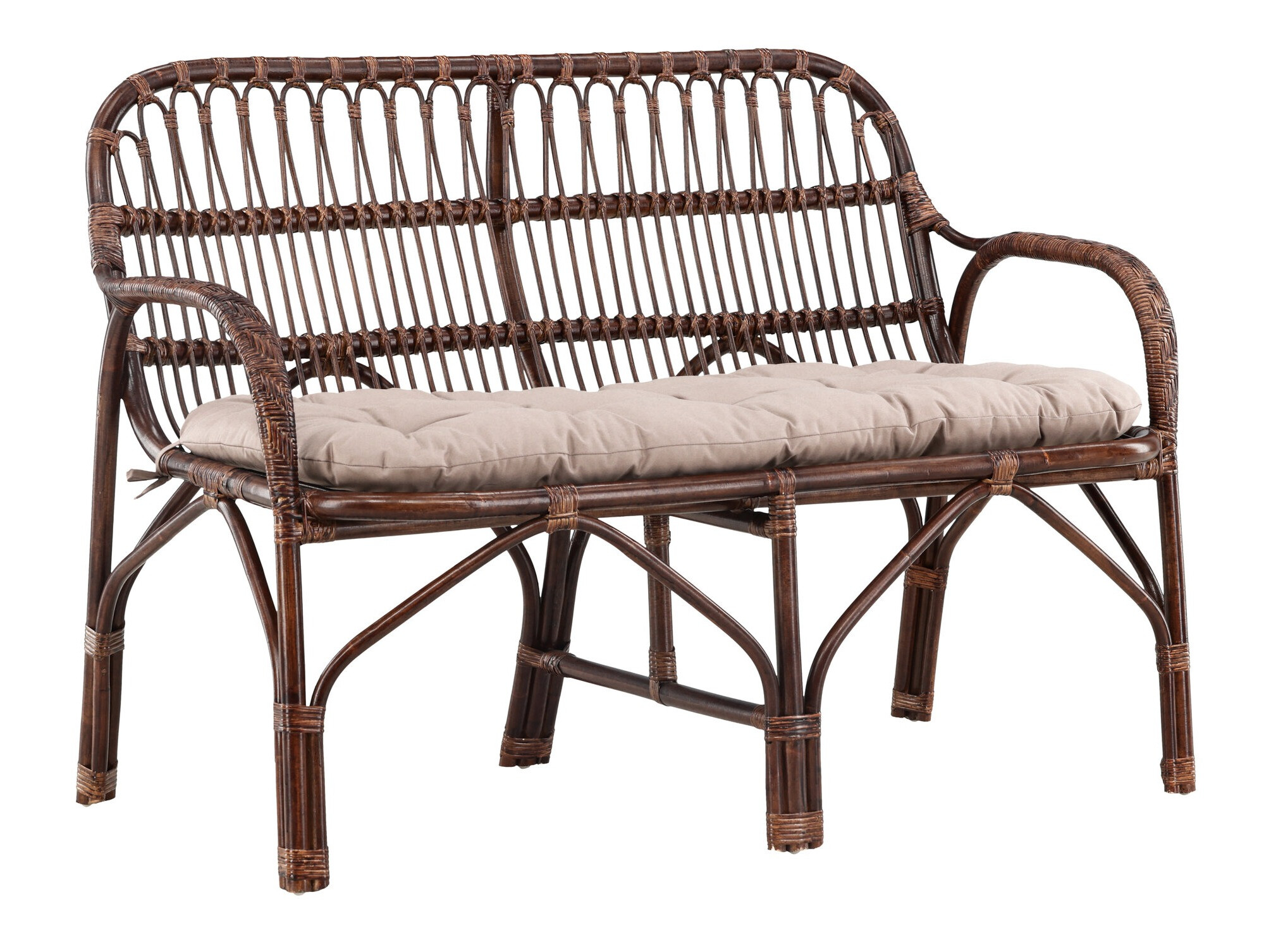 Canapé de jardin Dallas 5200 (Noyer)
