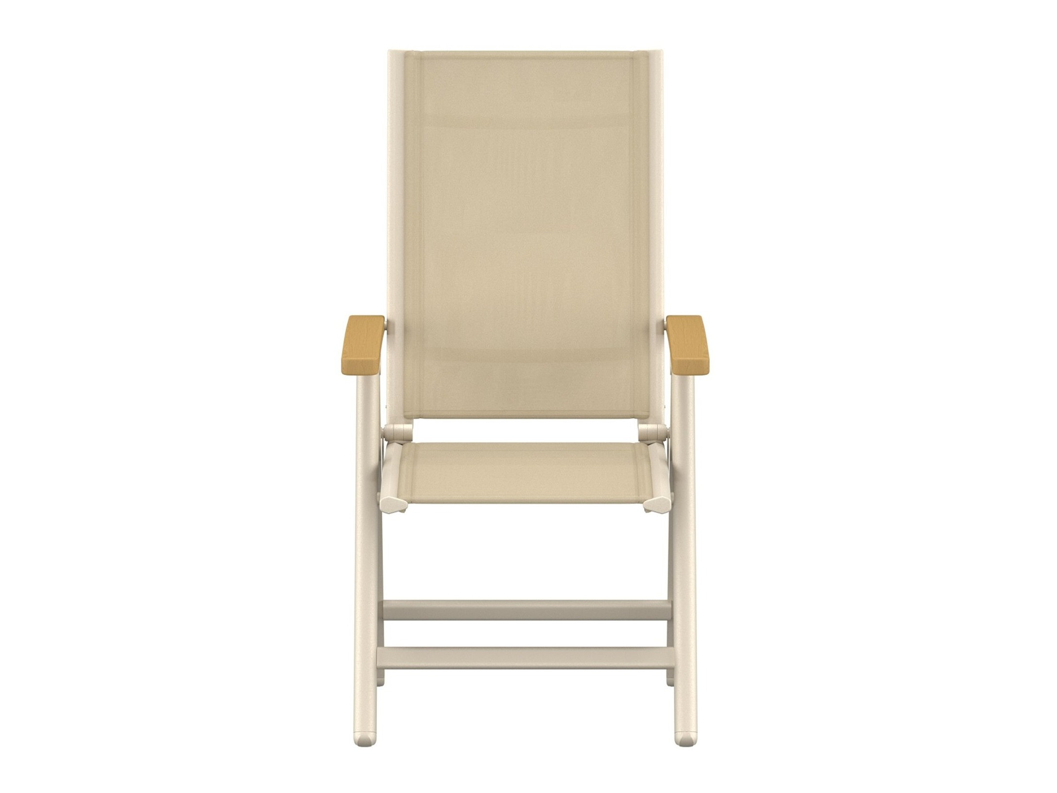 Chaise de jardin Dallas 2848 (Beige + Teck)