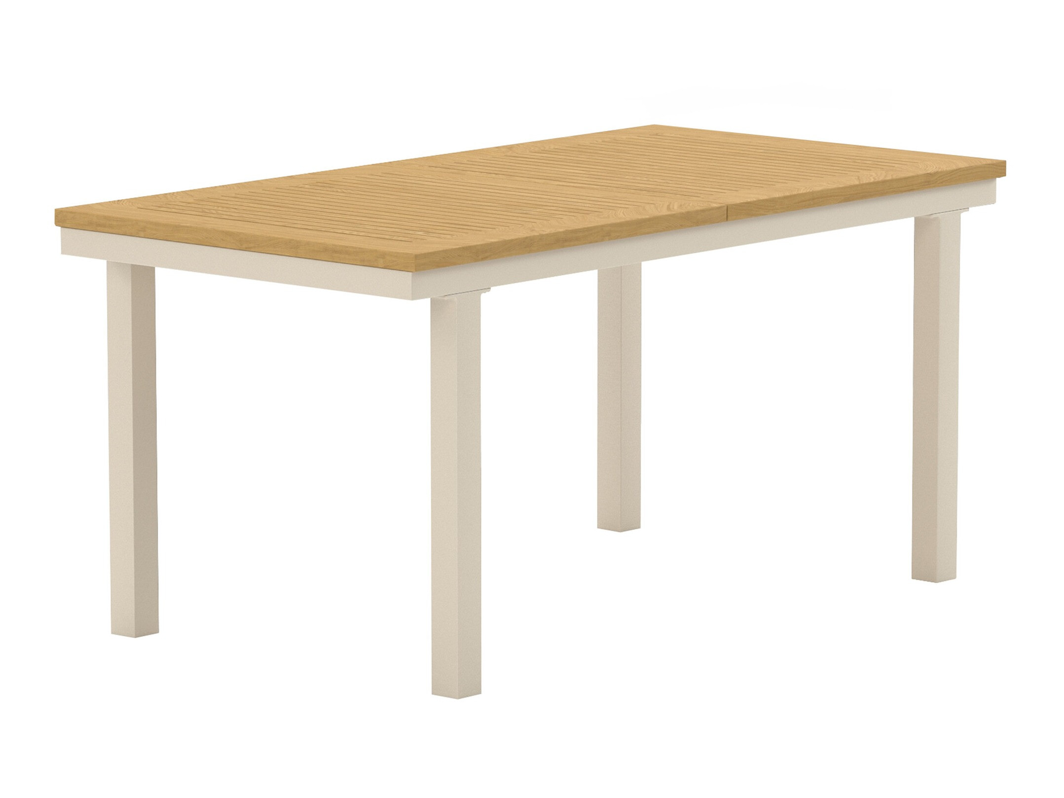 Table de jardin Dallas 809 (Teck + Beige)