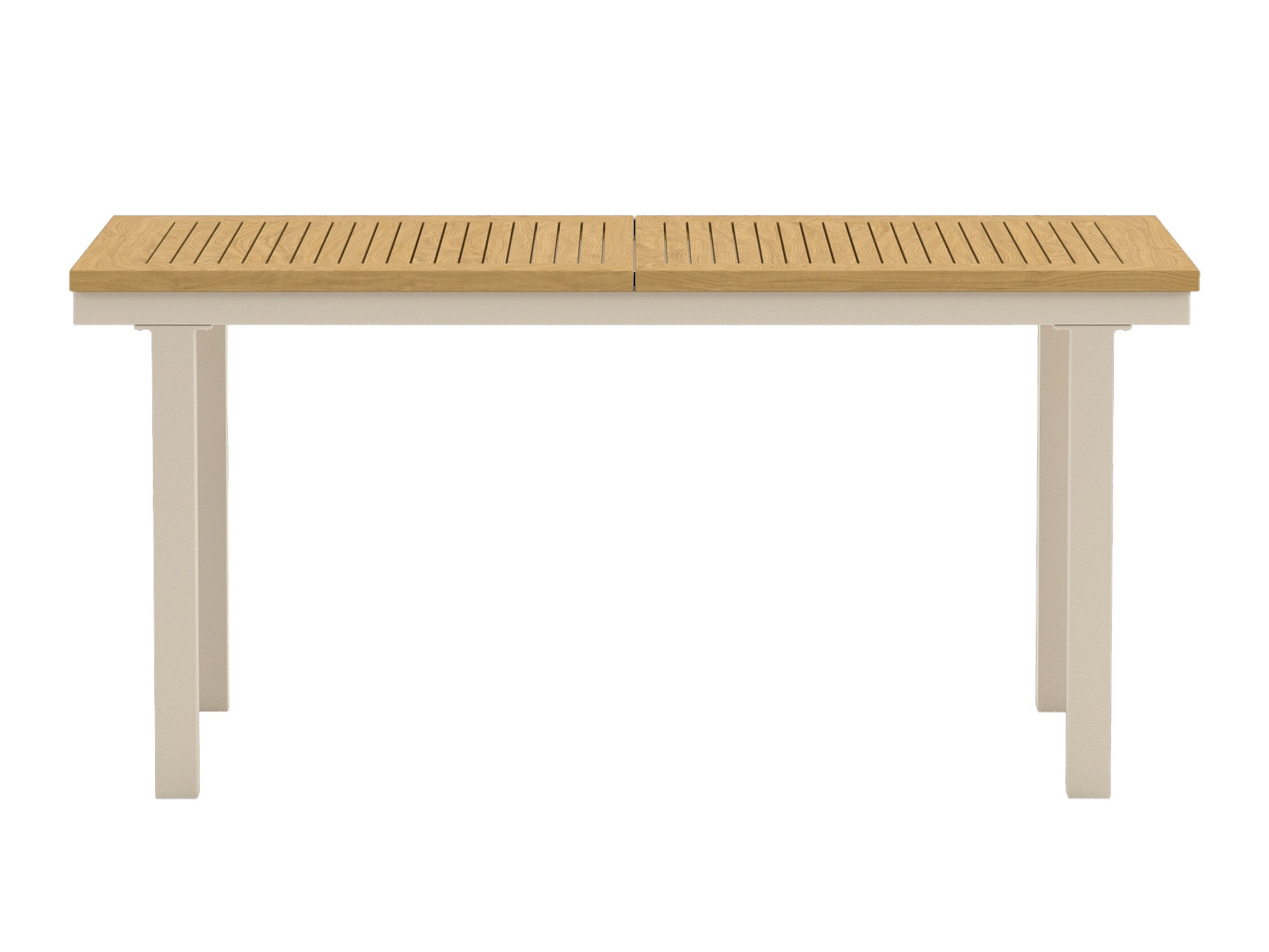 Table de jardin Dallas 809 (Teck + Beige)
