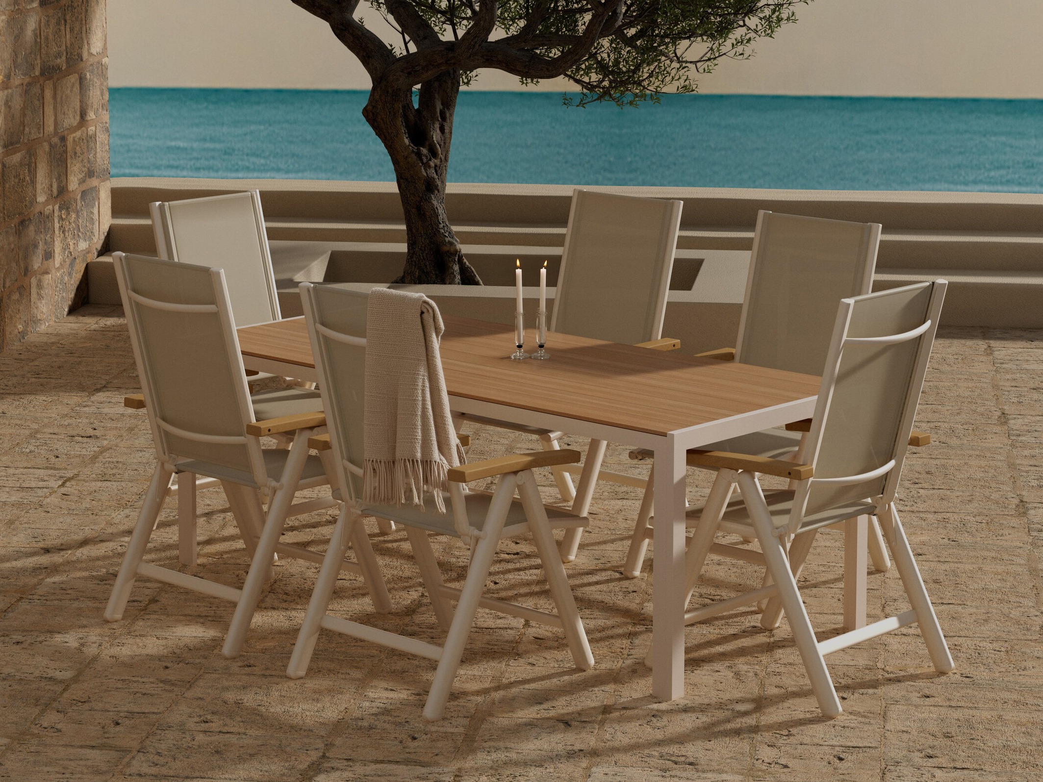 Ensemble table et chaises Dallas 5205