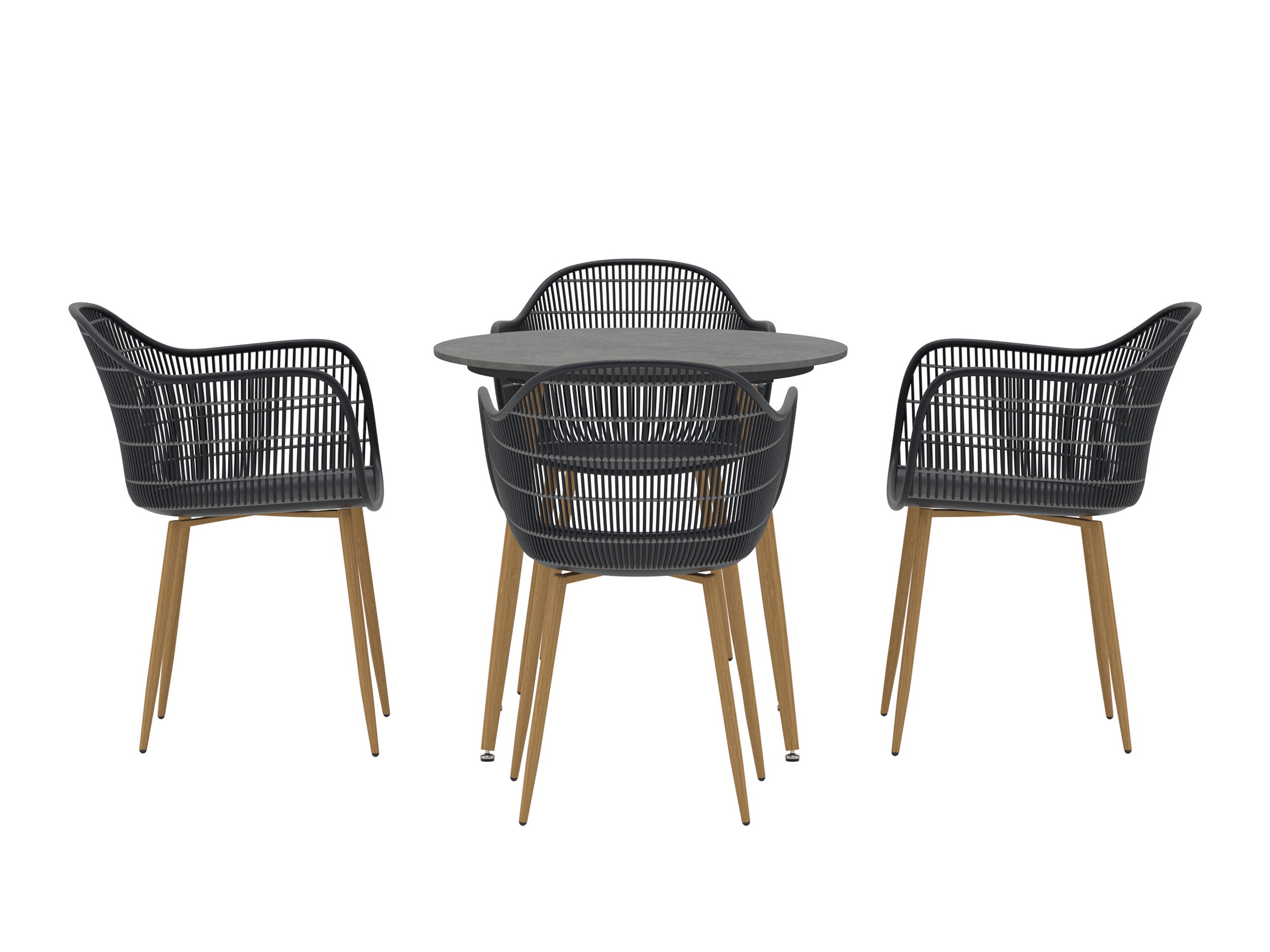 Ensemble table et chaises Dallas 5221