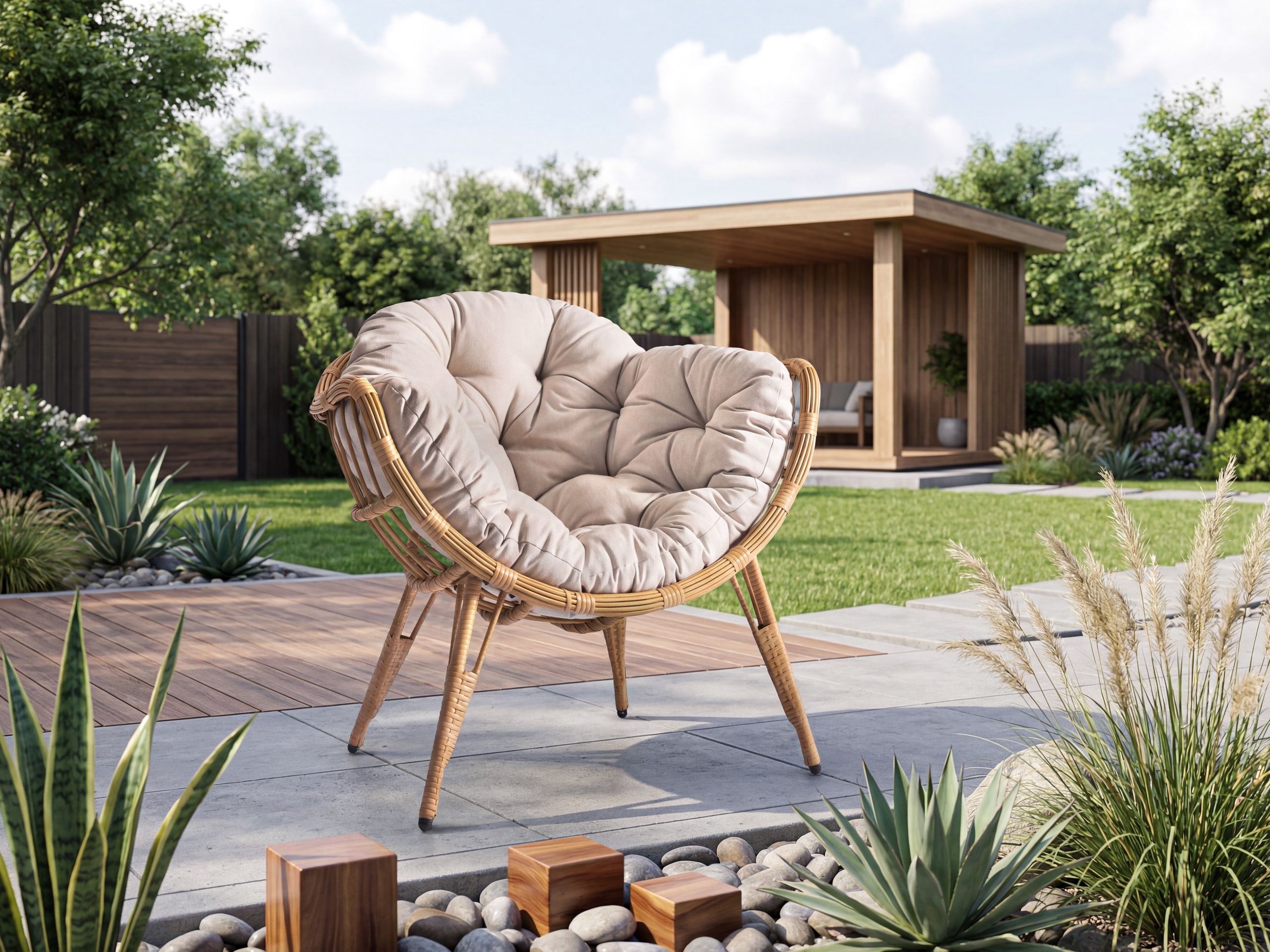 Chaise de jardin Comfivo Sapientia