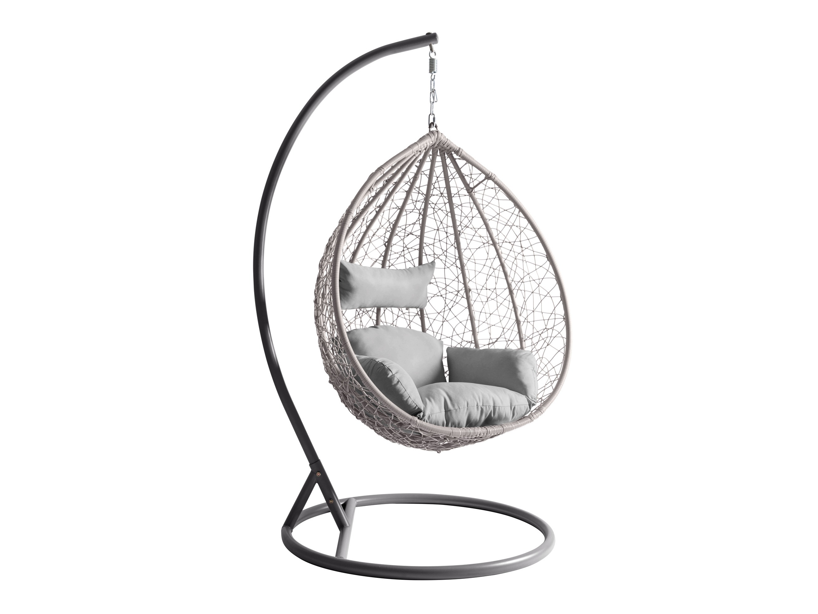 Chaise suspendu Comfivo Schola (Gris + Gris clair)