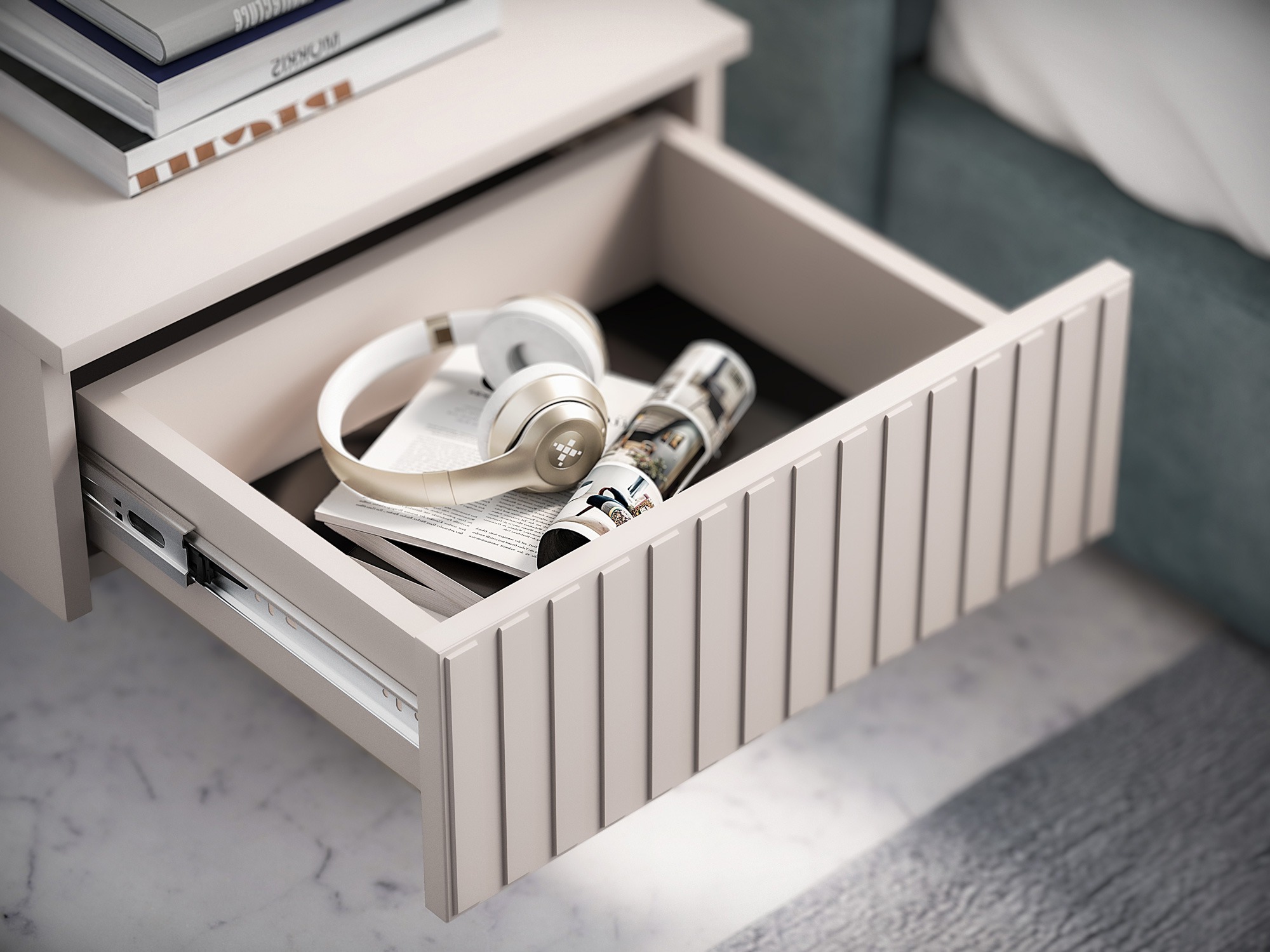 Table de chevet Marmeli 131