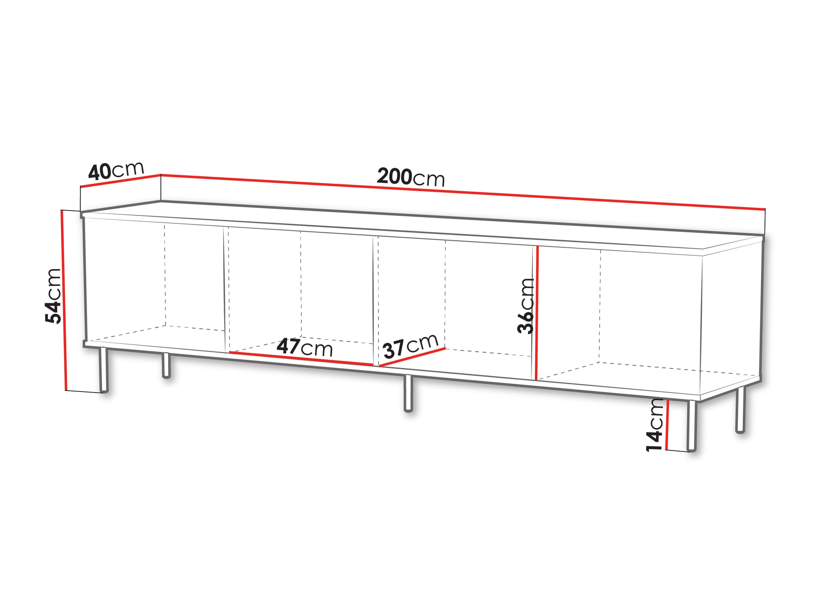 Meuble TV Mirfloi 103