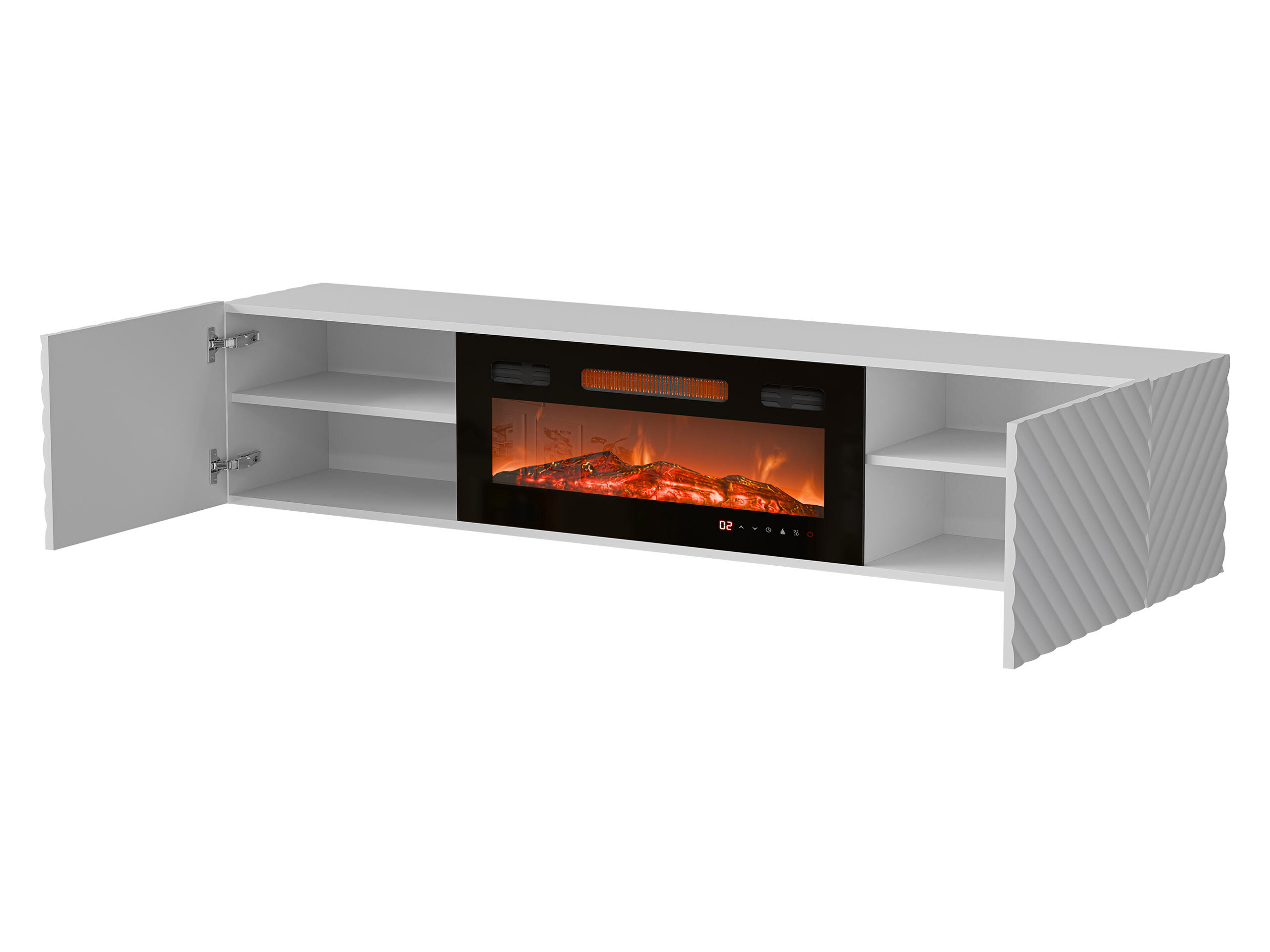 Meuble TV Charlotte 207 (Noir)