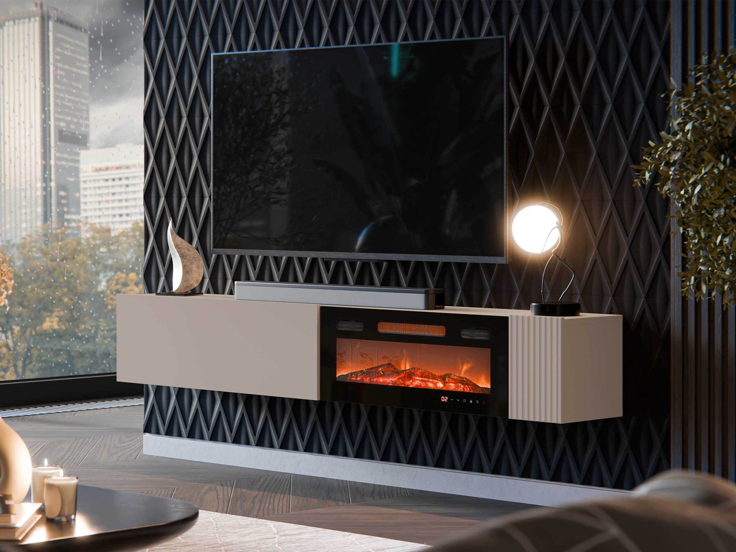 Meuble TV Species I (Cachemire)