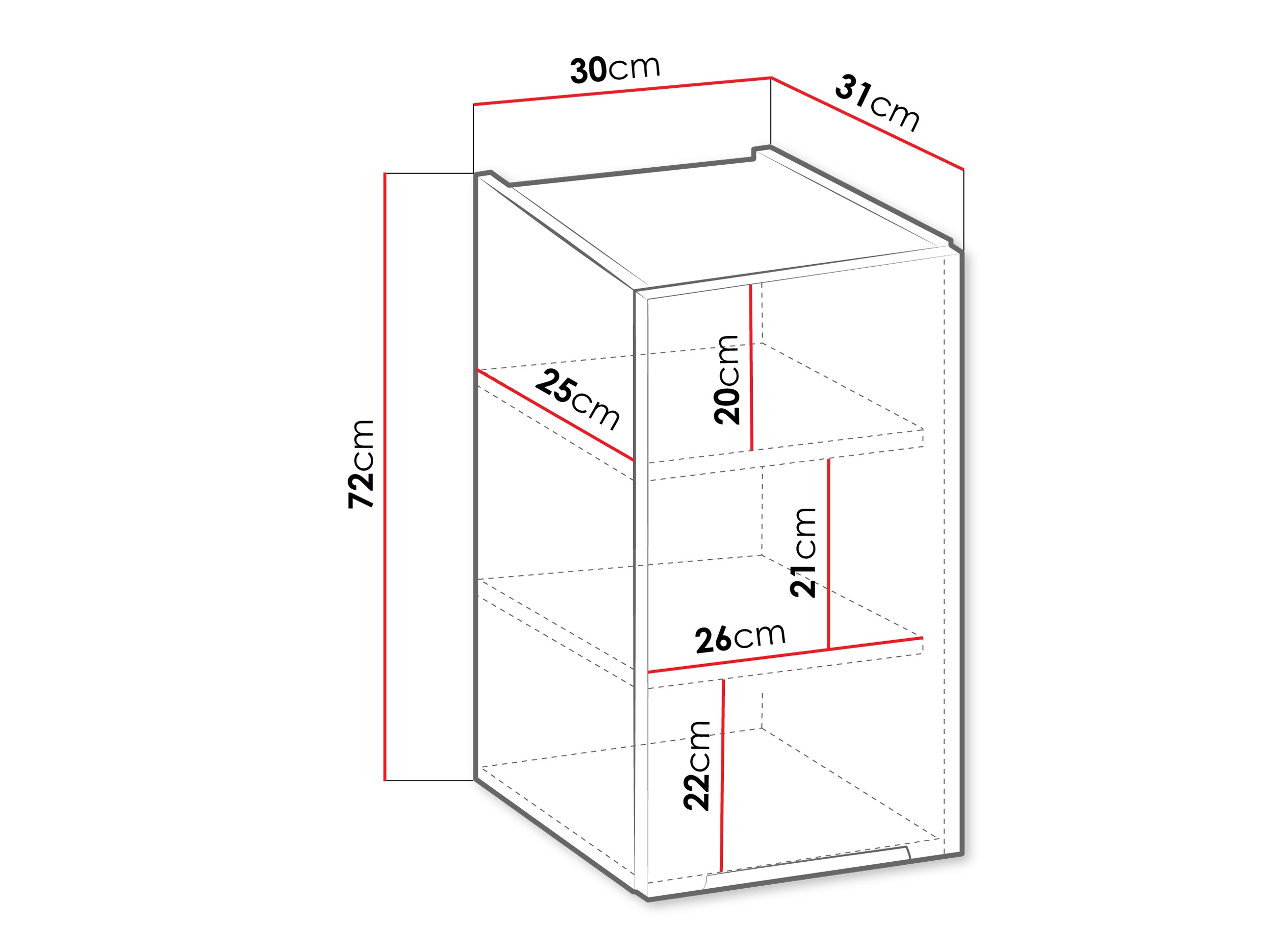 Armoire murale modulaire Sole 112