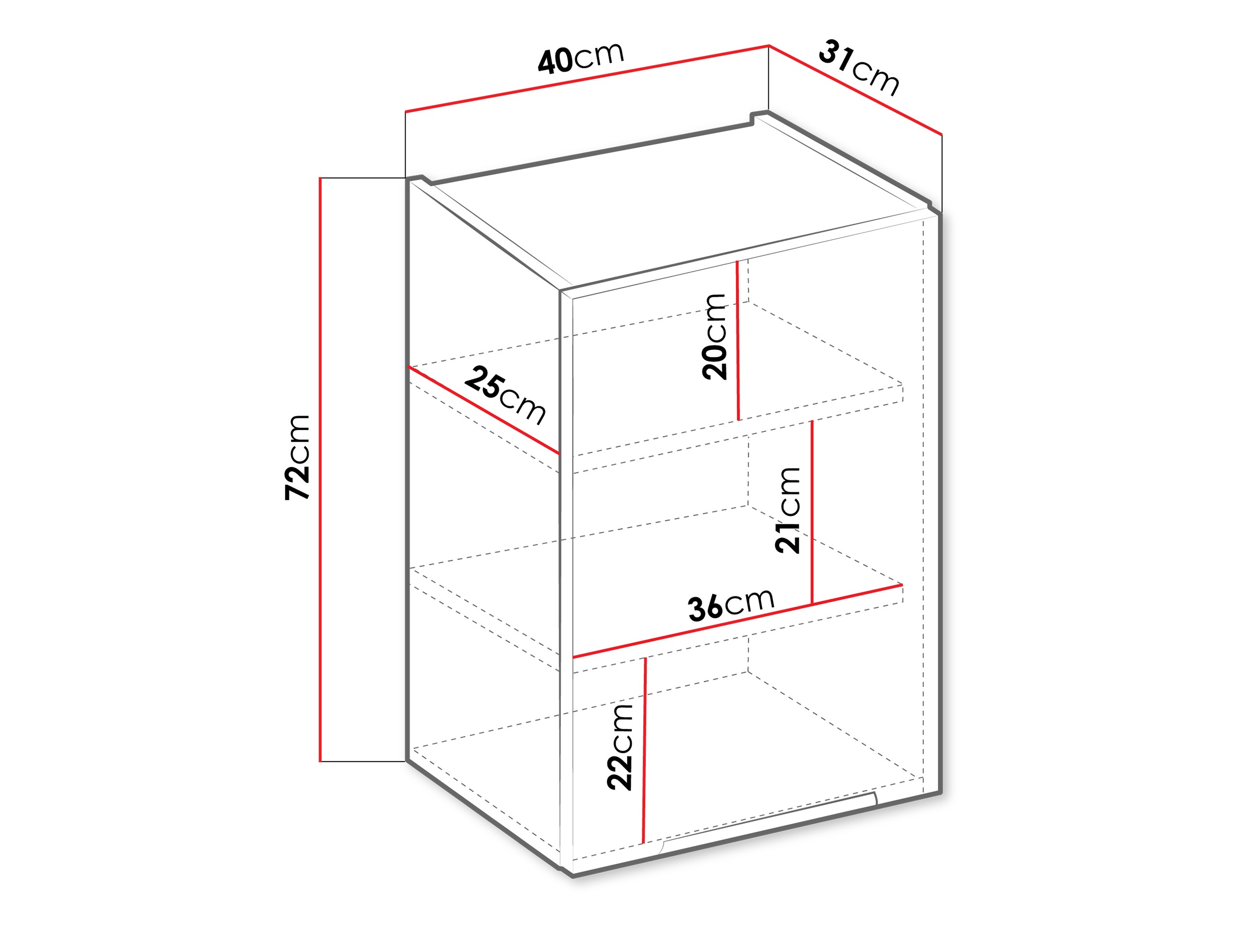 Armoire murale modulaire Sole 117