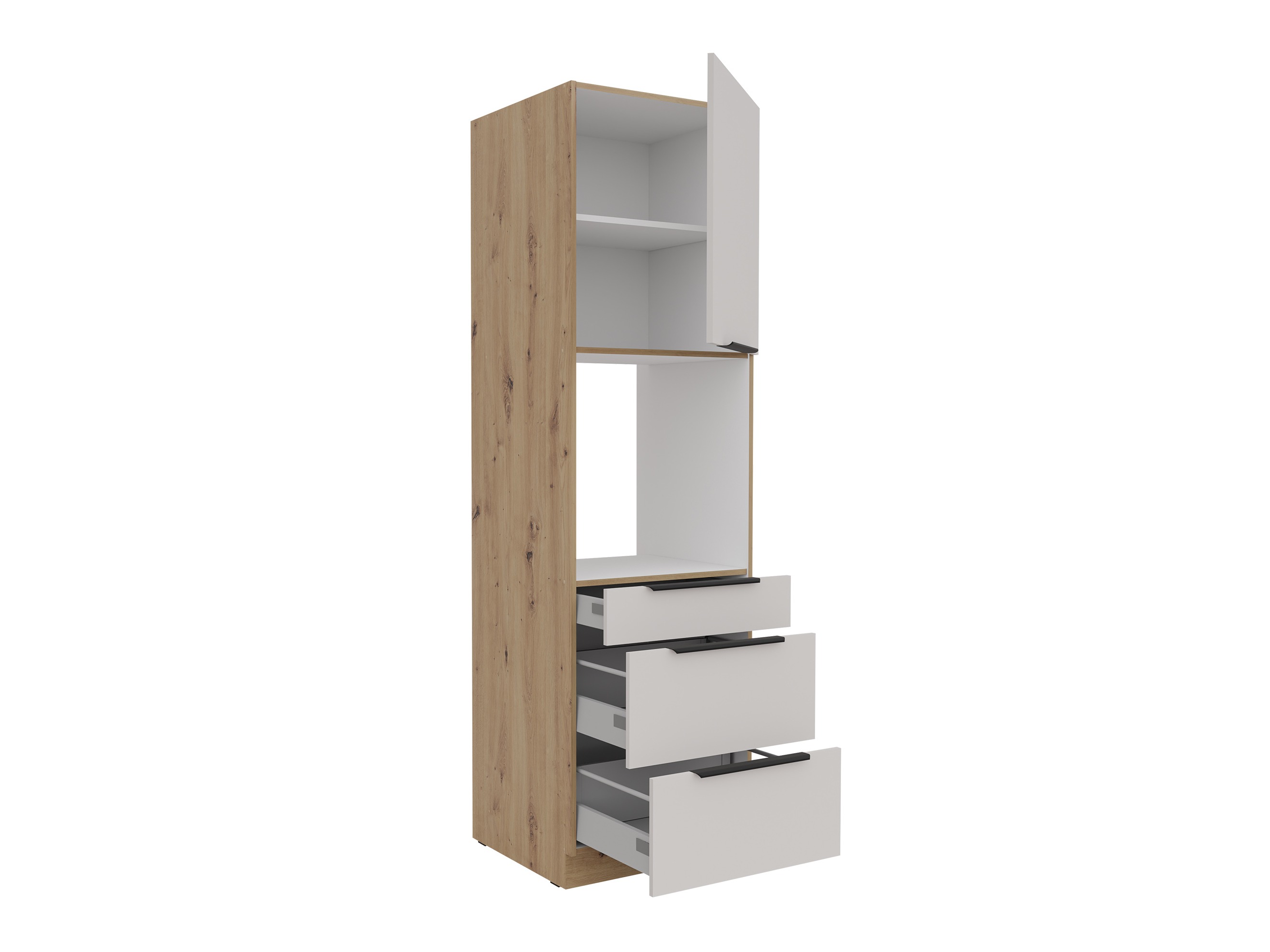 Armoire modulaire pour appareils intégrés Sole 135