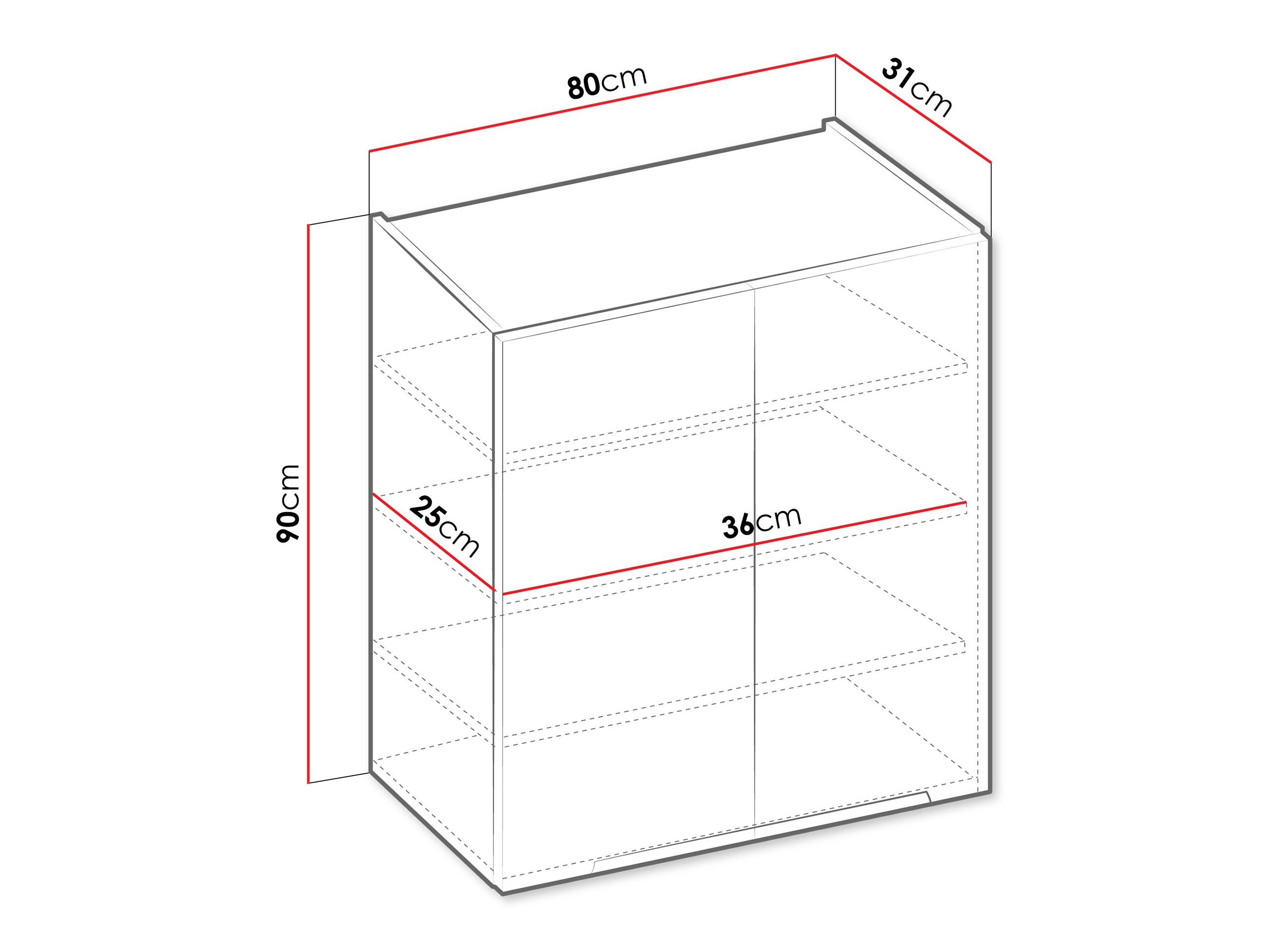 Armoire murale modulaire Sole 149