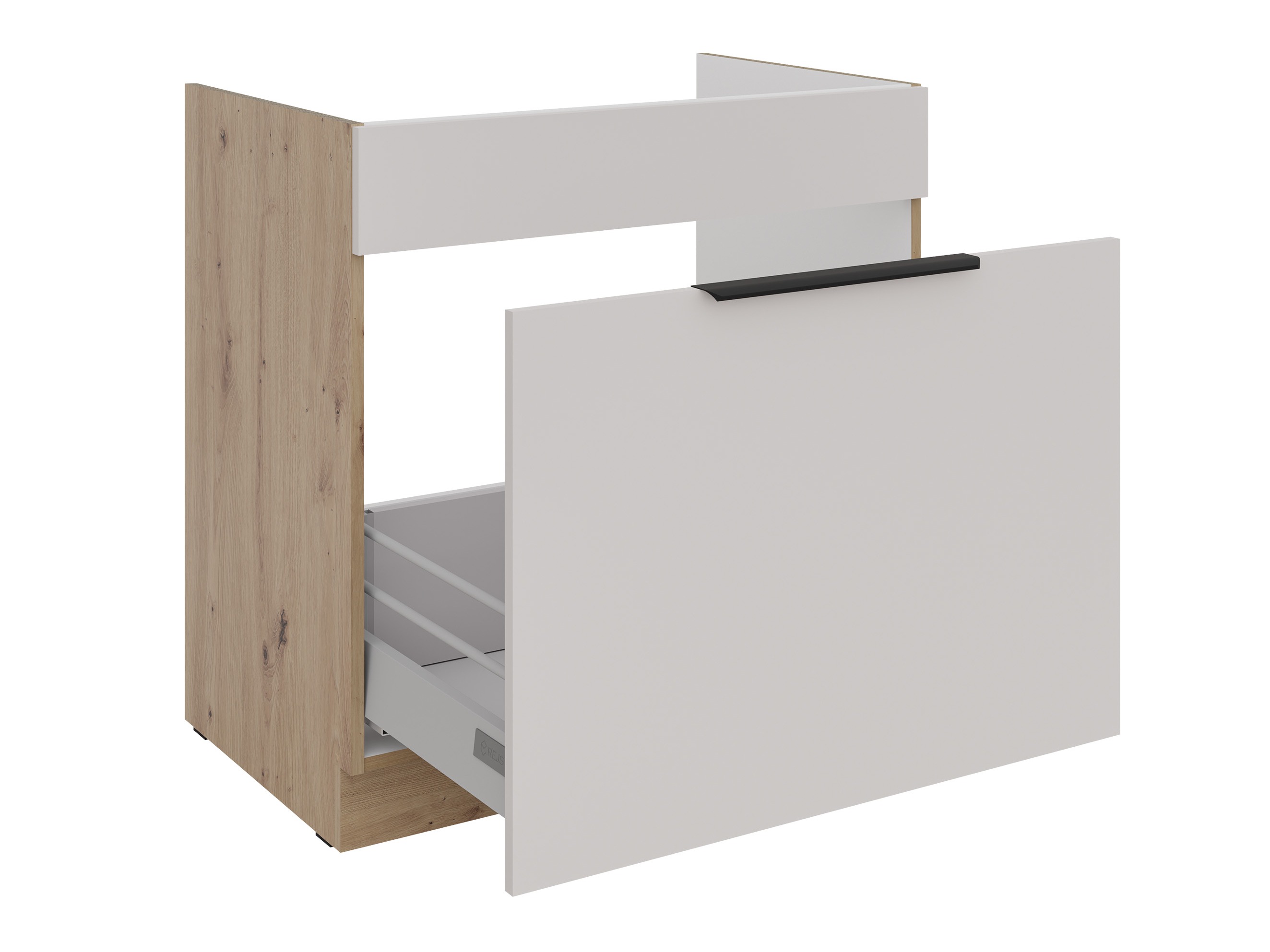 Armoire de salle de bain pour lavabo modulaire avec tiroir Sole 152