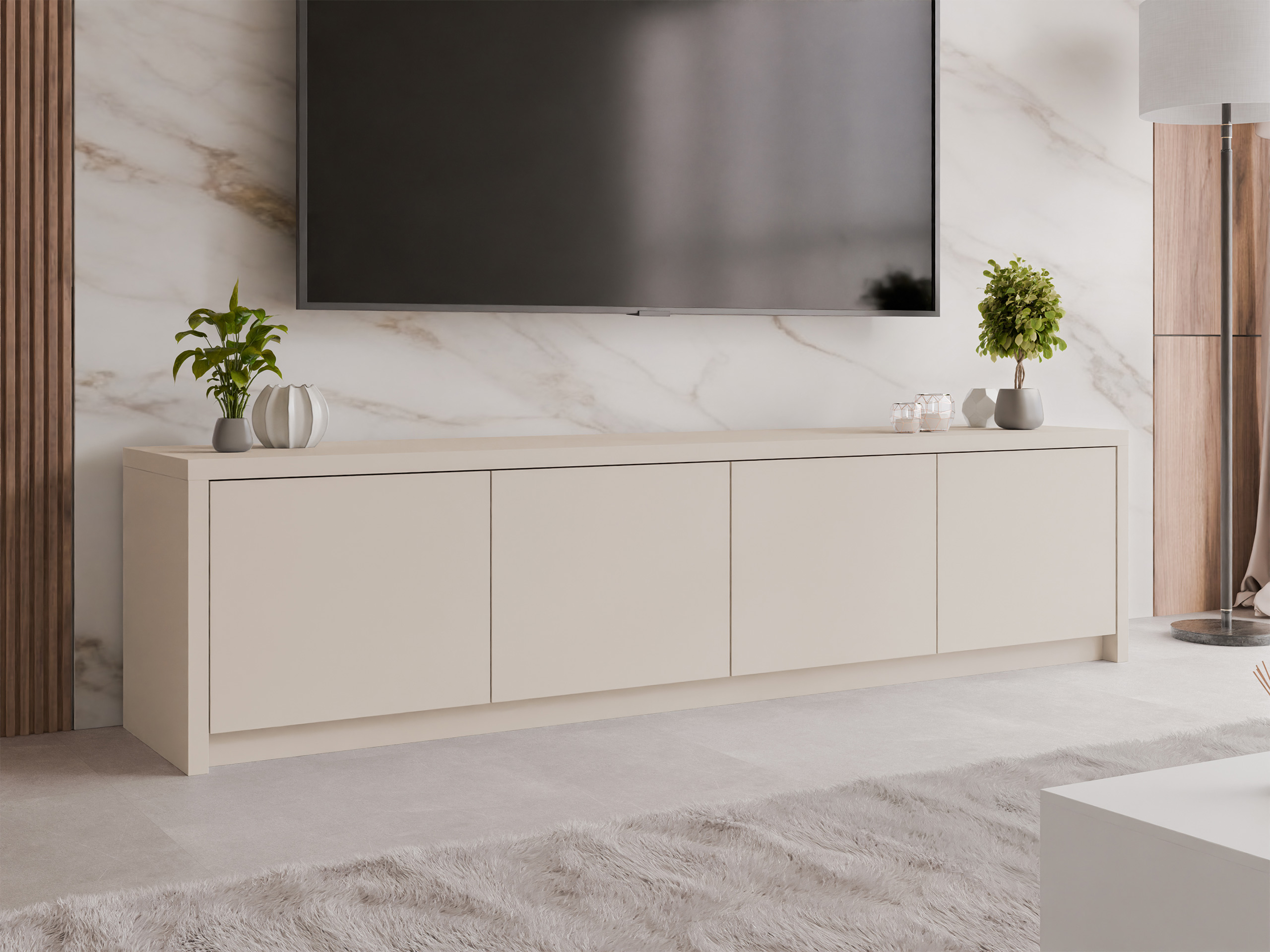 Meuble TV Lectio (Beige)