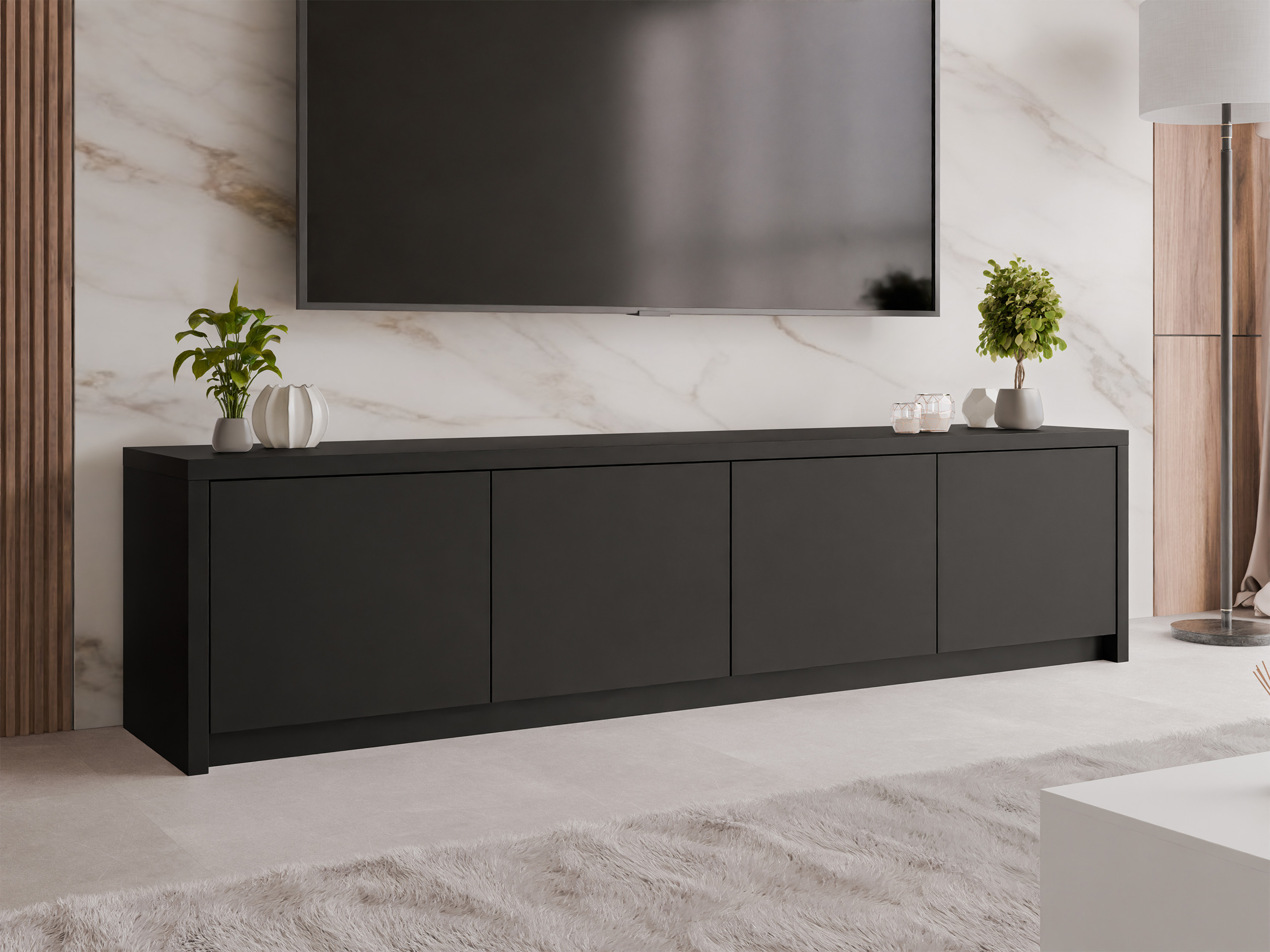 Meuble TV Lectio (Noir)