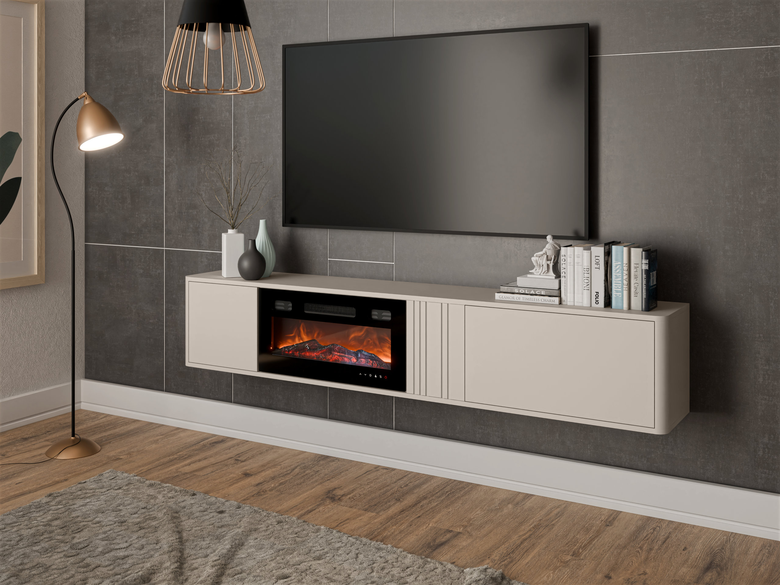 Meuble TV Oratio IV (Cachemire)
