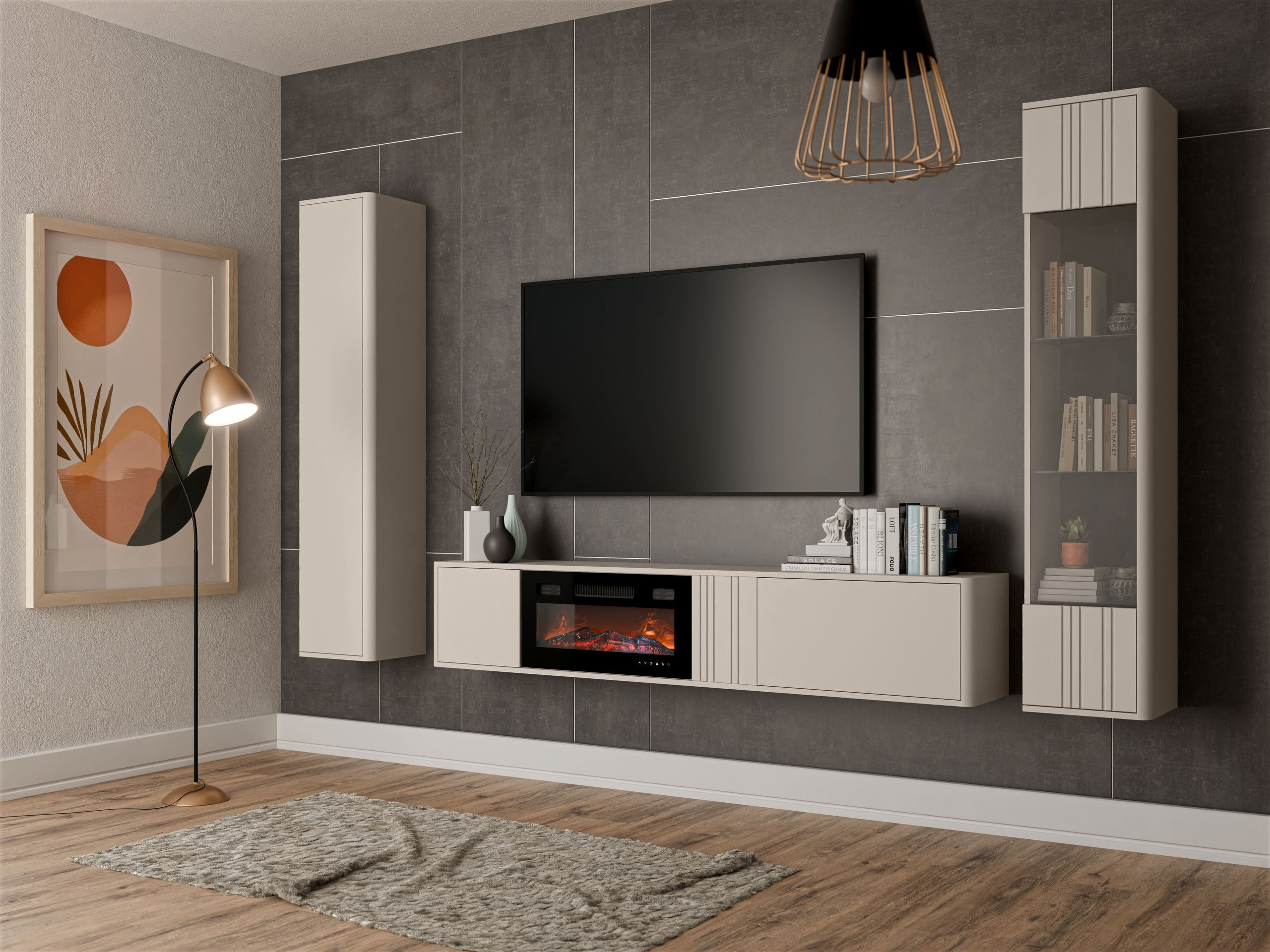 Meuble TV Oratio IV (Cachemire)