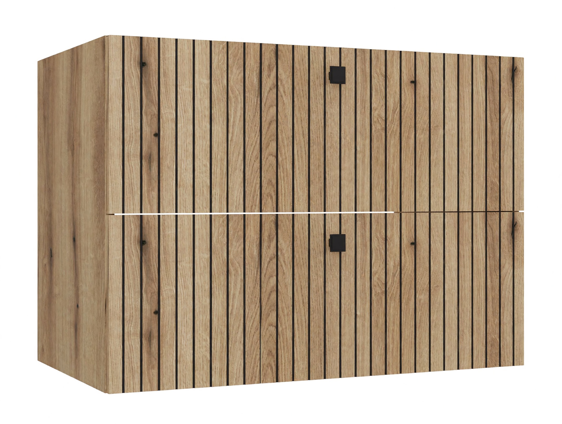 Armoire de salle de bains murale pour lavabo Mandeville 315 (Chêne)