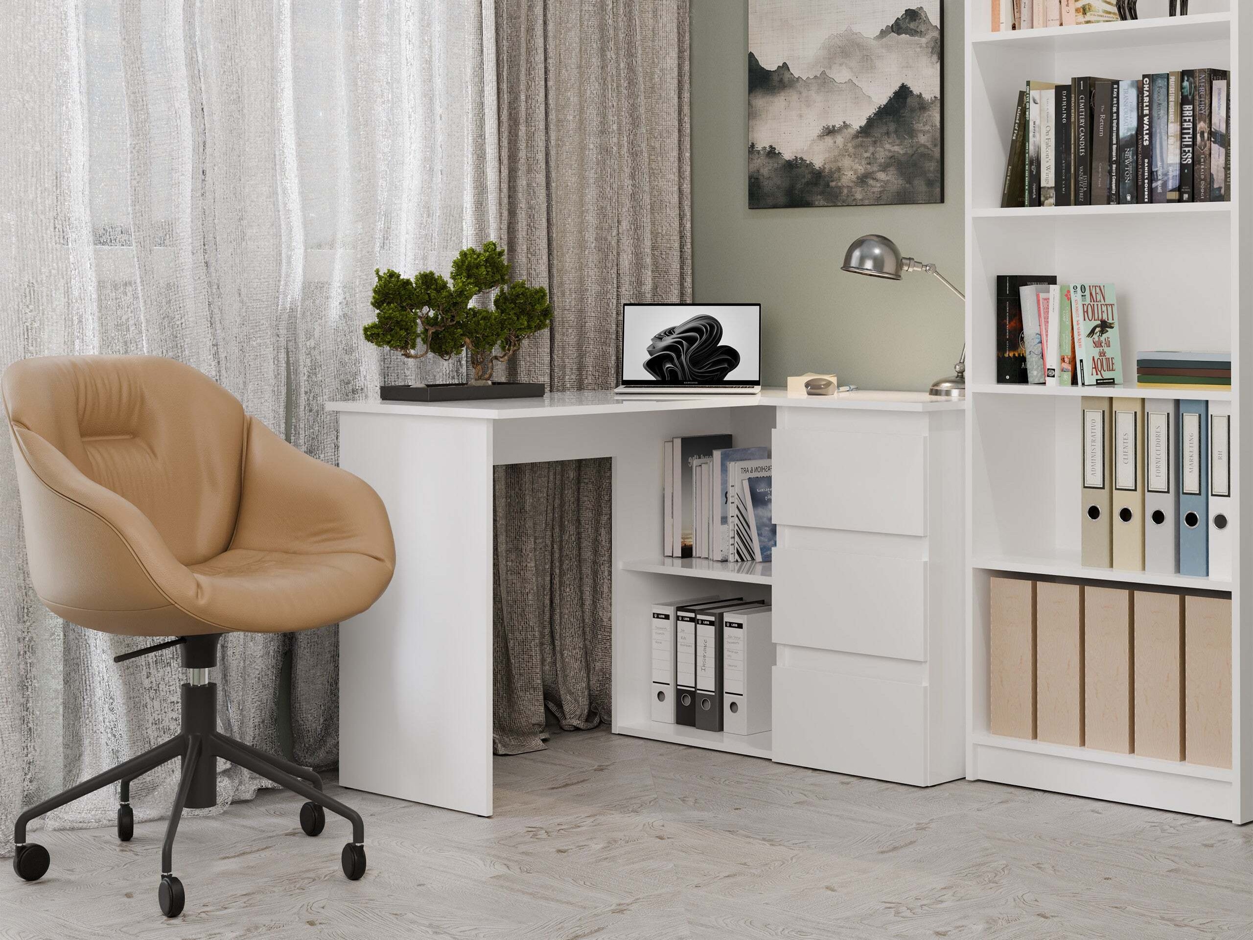 Bureau d'angle Mandeville 365 (Droit)