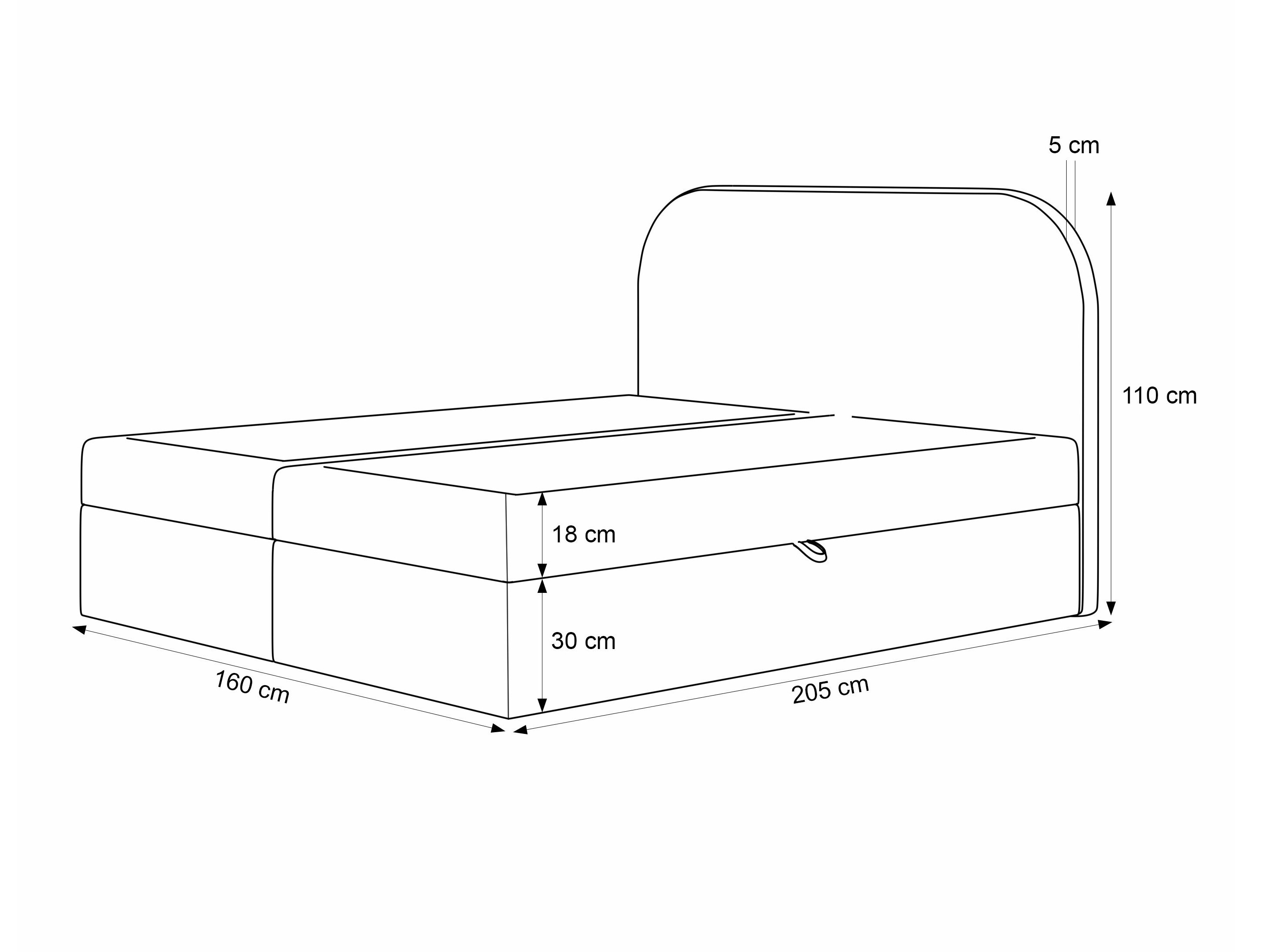 Lit boxspring Martinez 131 (Puente 34)
