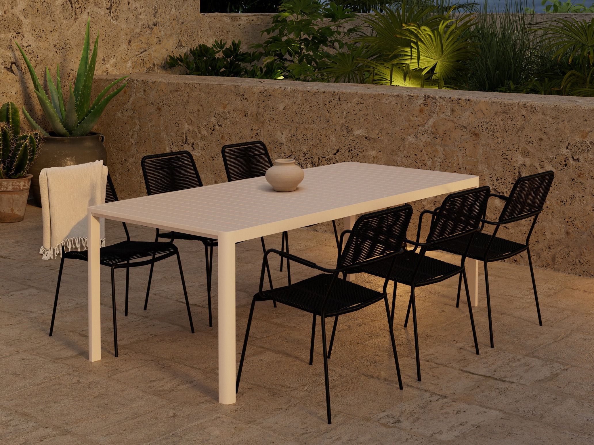 Ensemble table et chaises Dallas 5259