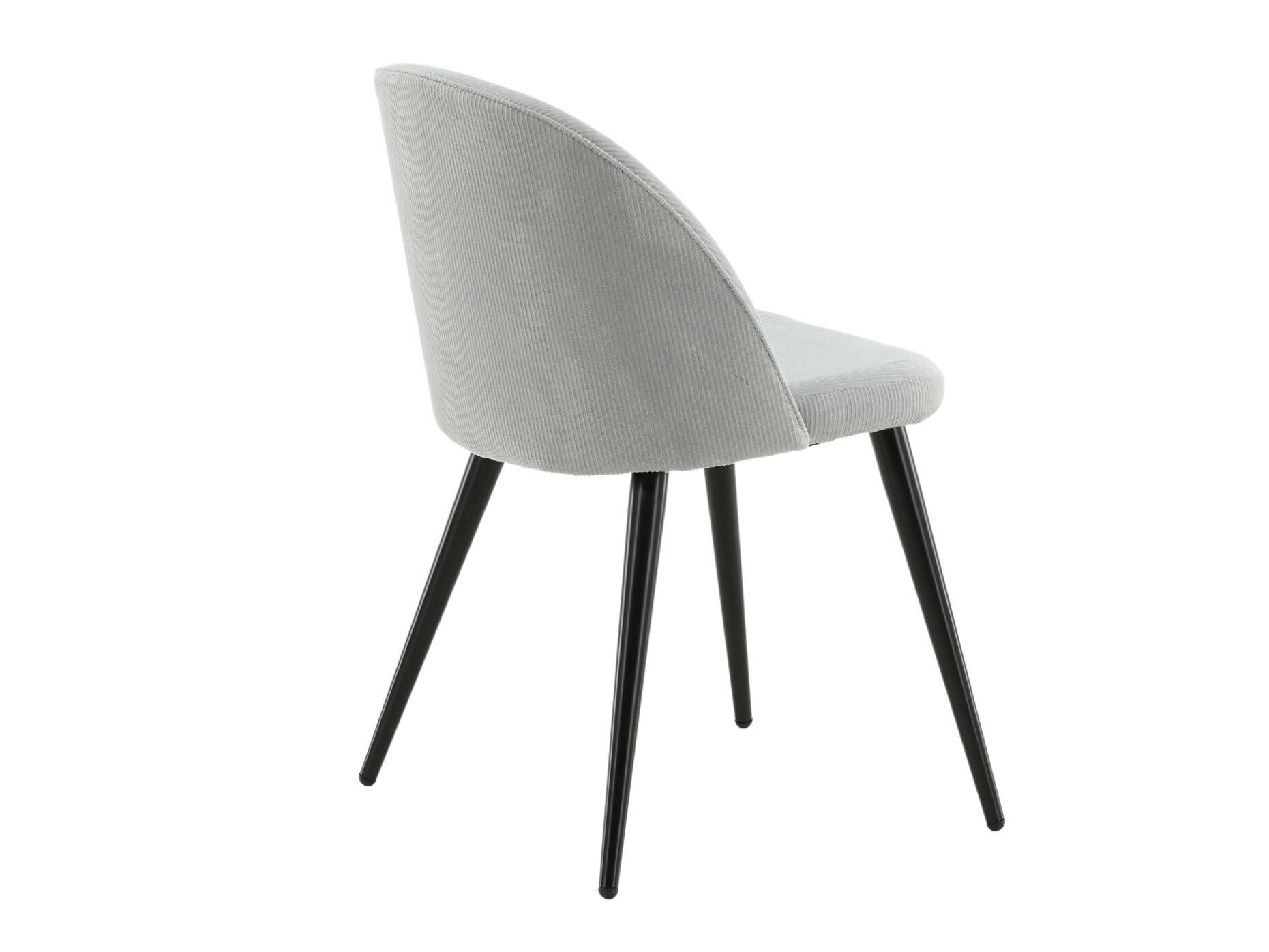 Chaise Dallas 136 (Gris + Noir)