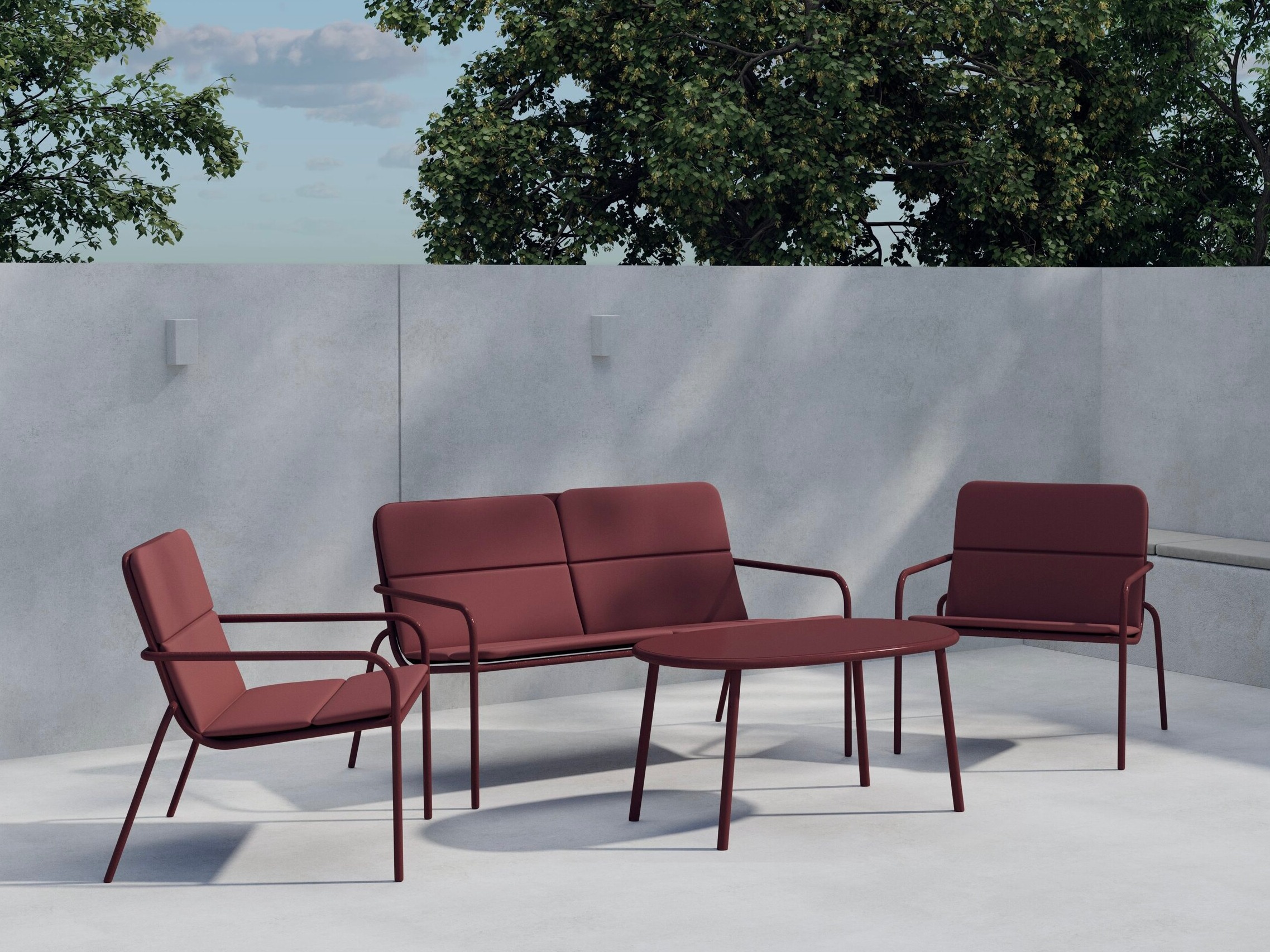 Ensemble de mobilier de jardin Dallas 5260
