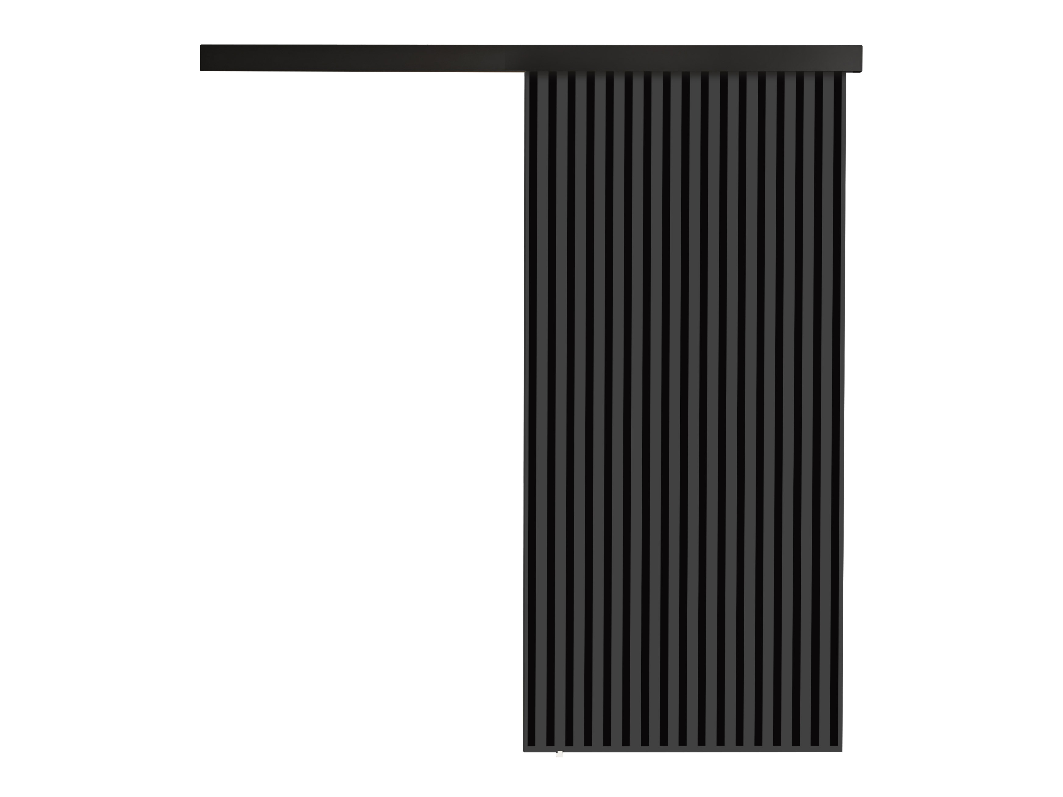 Porte coulissante Dover 203 (Anthracite + Noir)