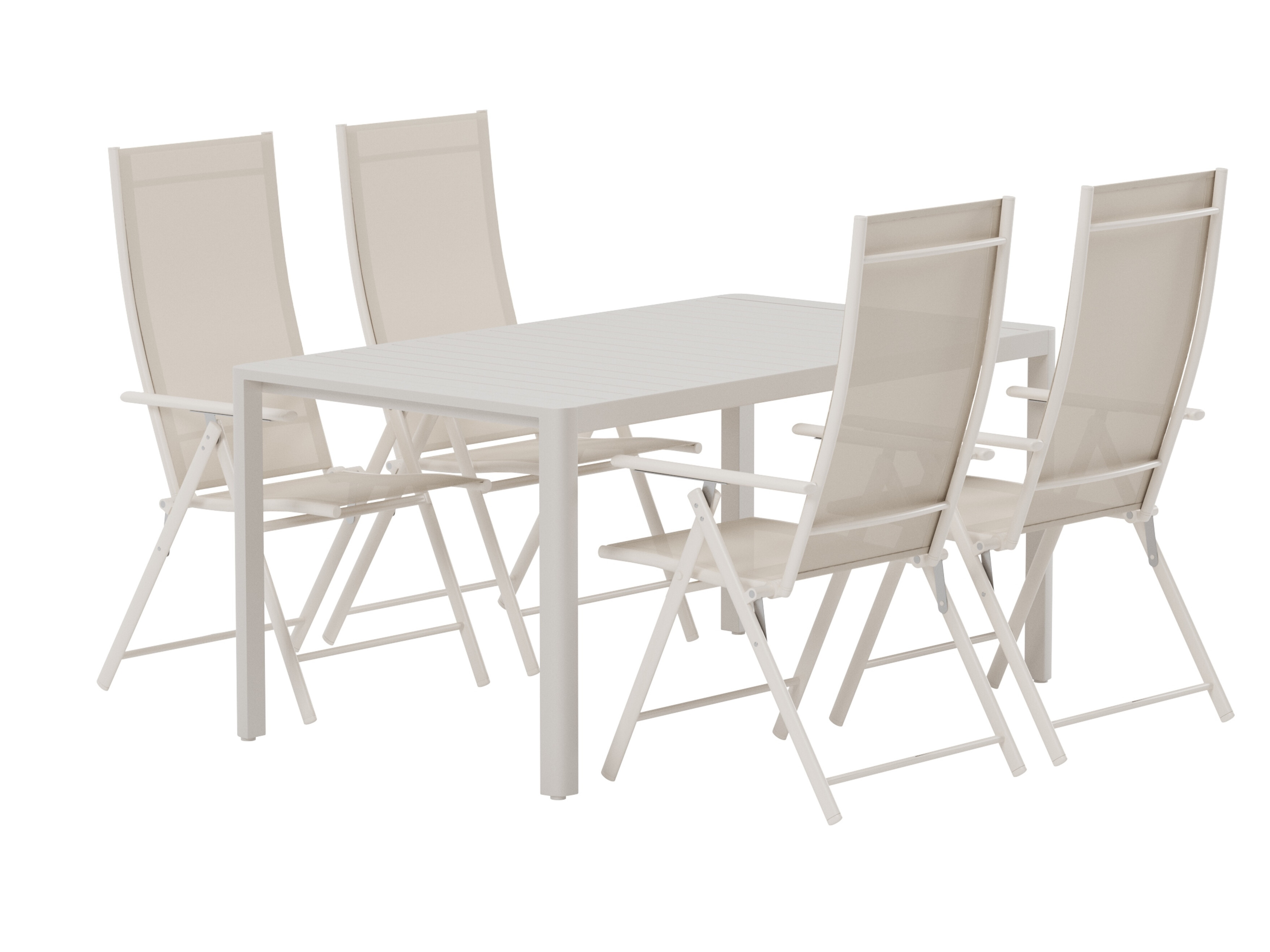 Ensemble table et chaises Dallas 5255 (Beige)