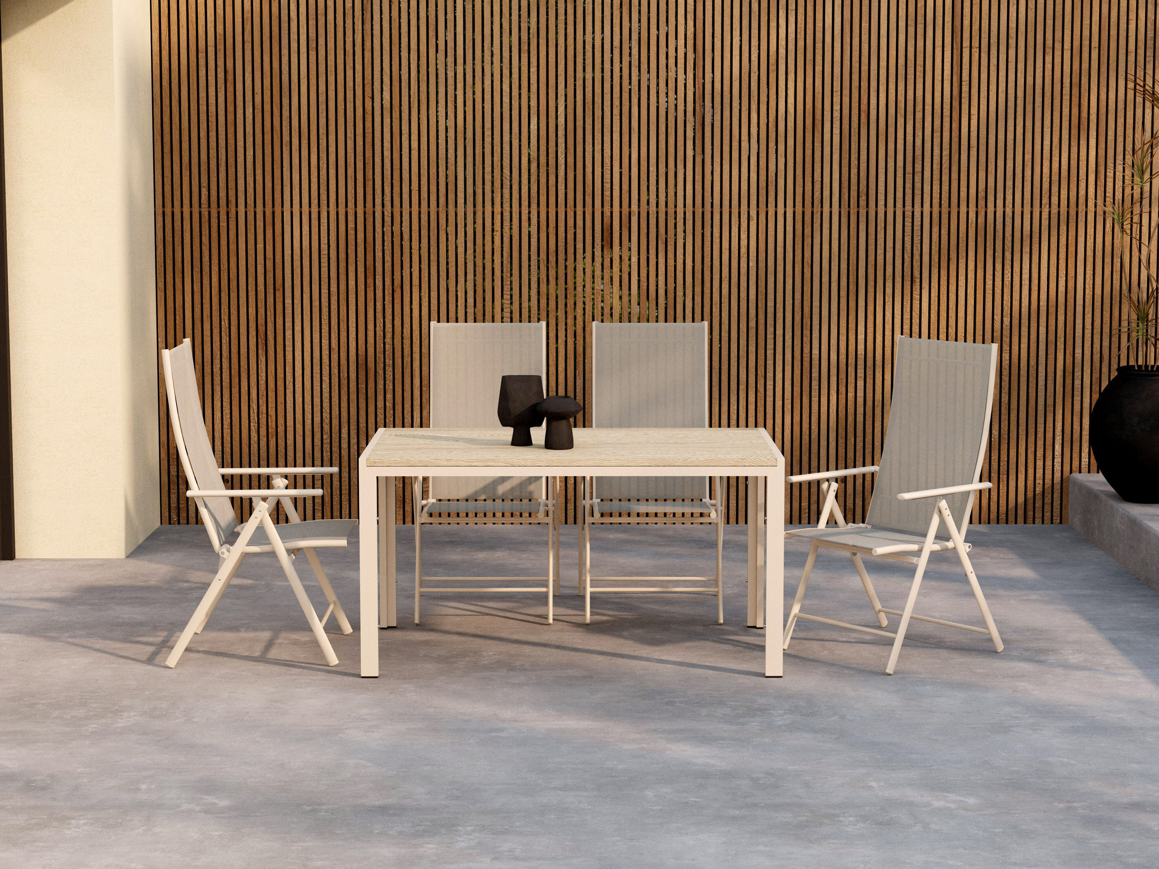 Ensemble table et chaises Dallas 5261 (Beige)