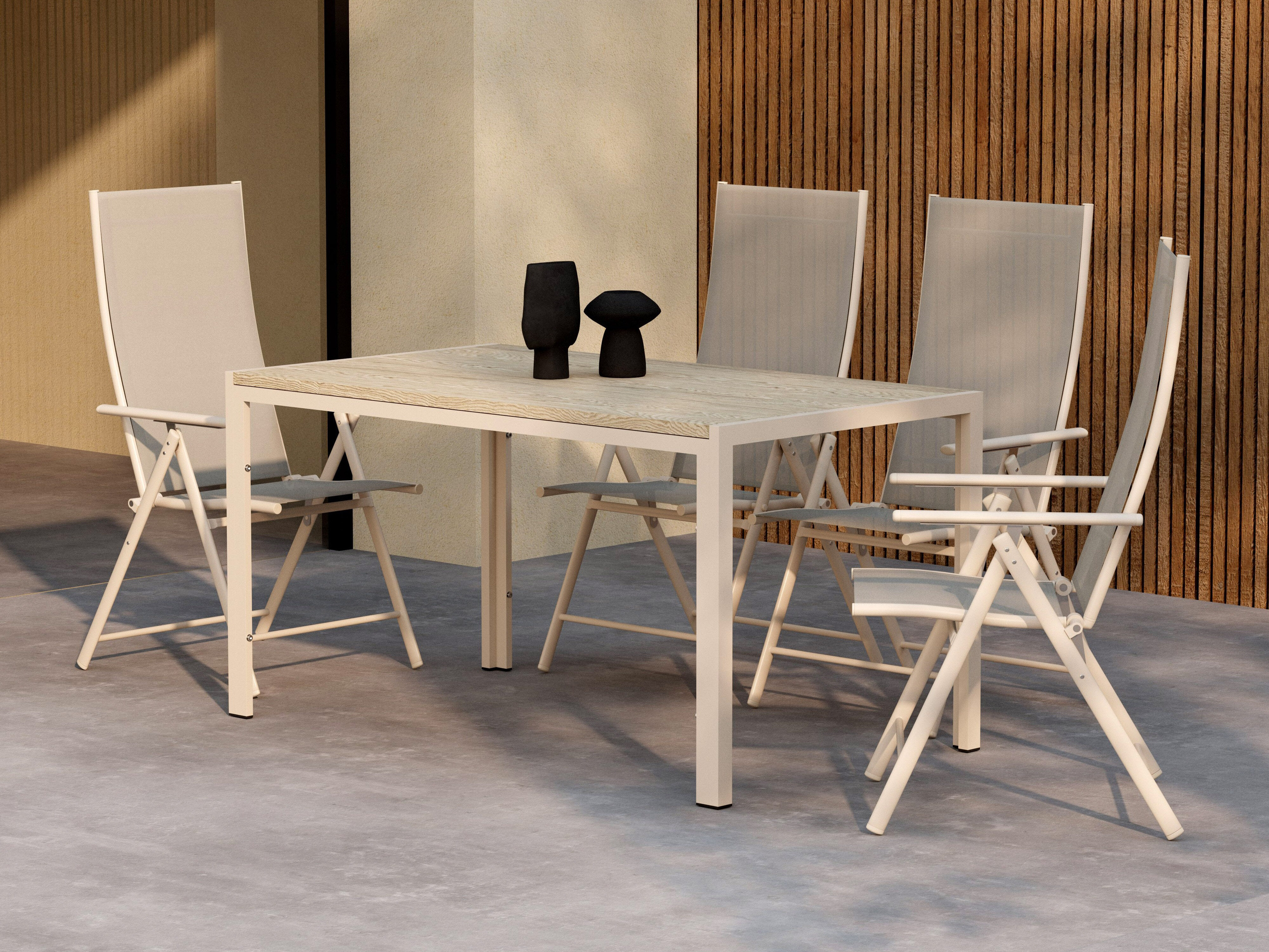 Ensemble table et chaises Dallas 5261 (Beige)