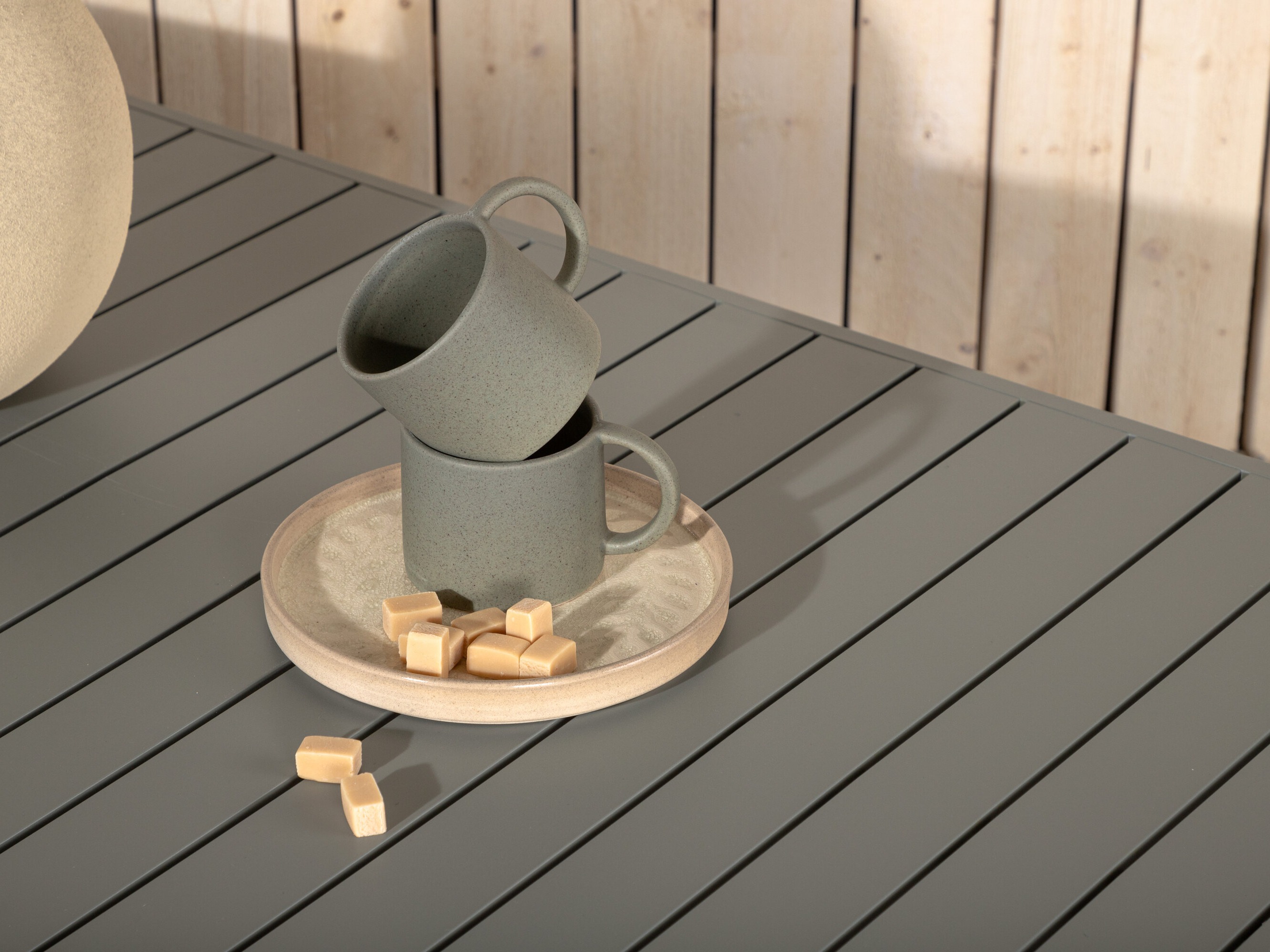 Table basse de jardin Camorlo 106 (Chaki)