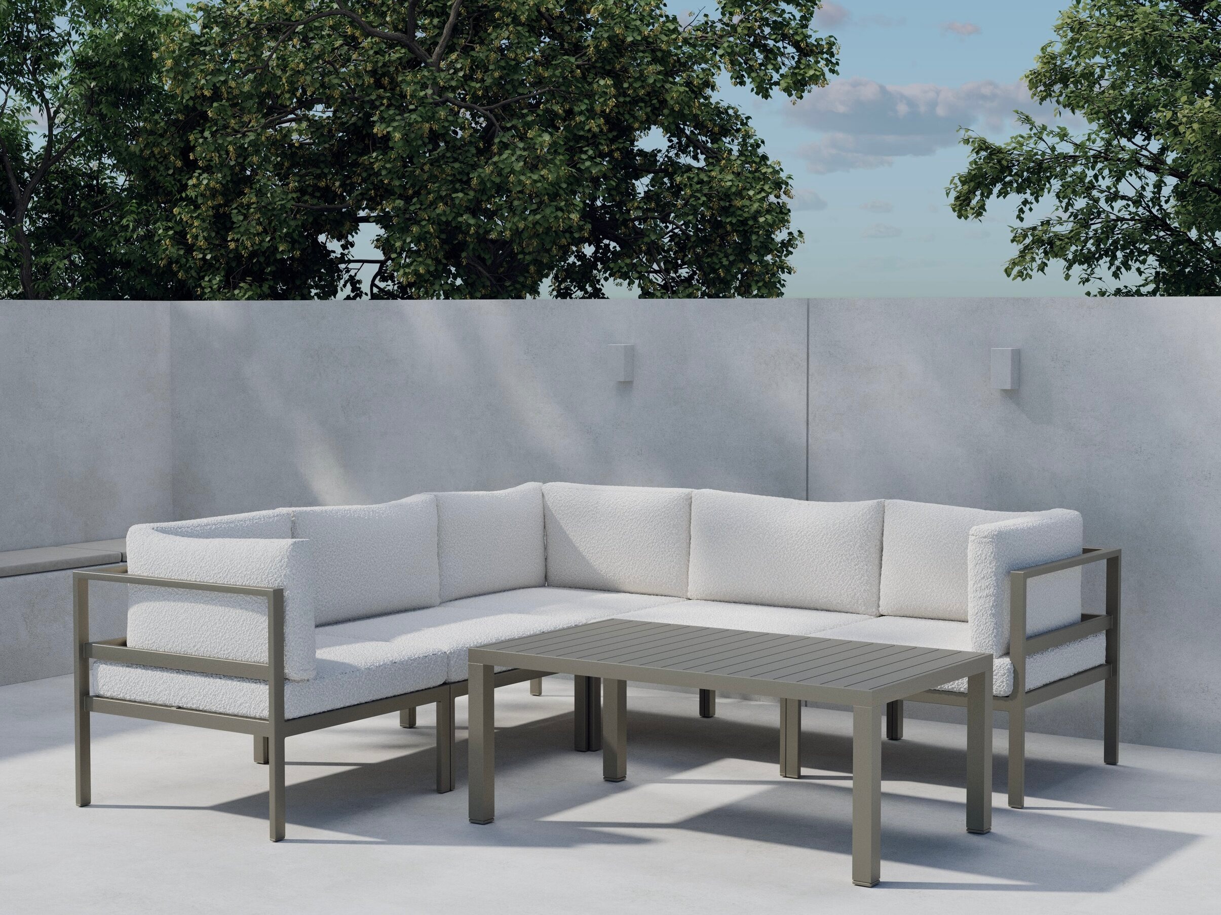 Ensemble de mobilier de jardin Camorlo 111