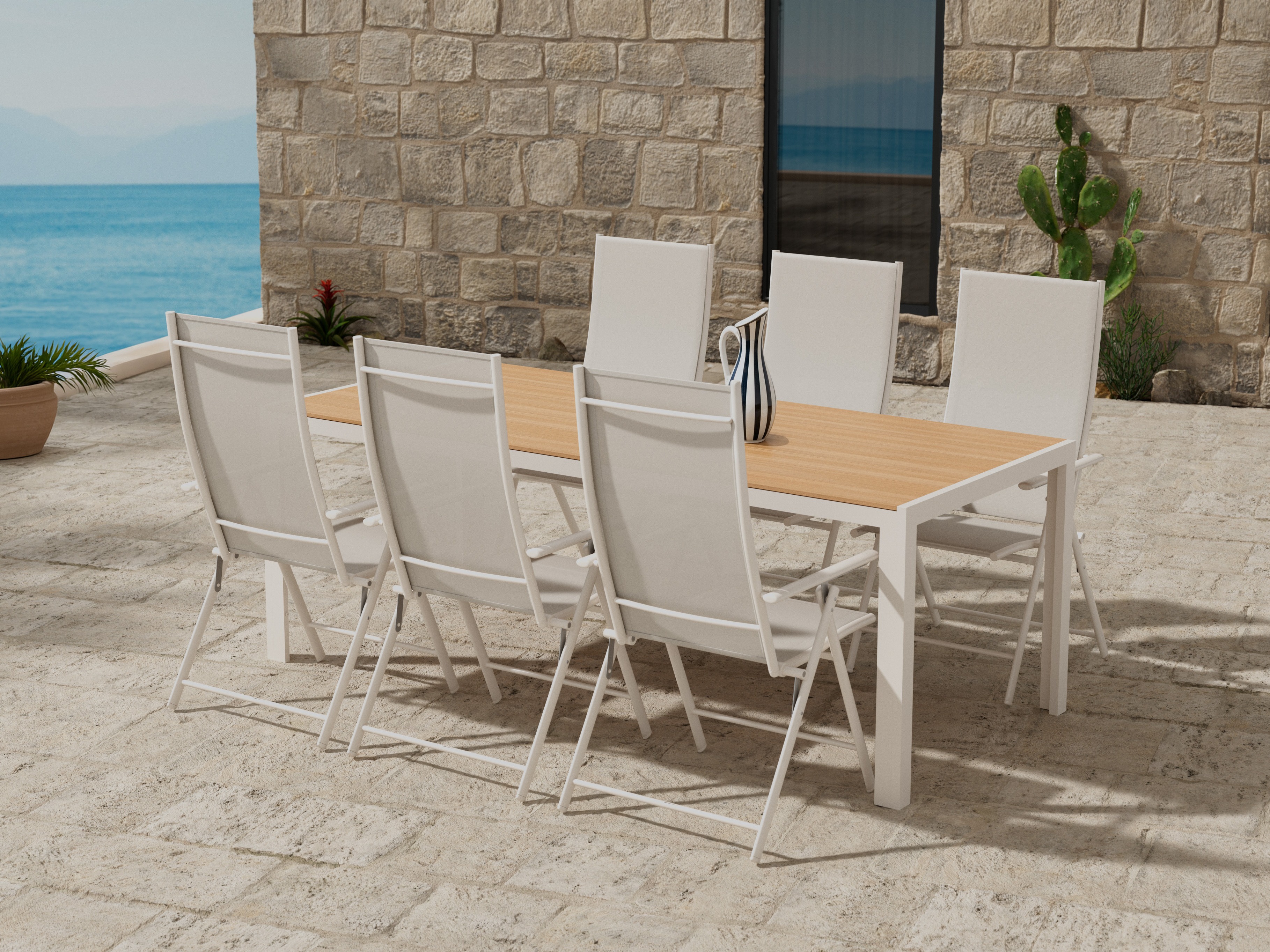 Ensemble table et chaises Dallas 5265