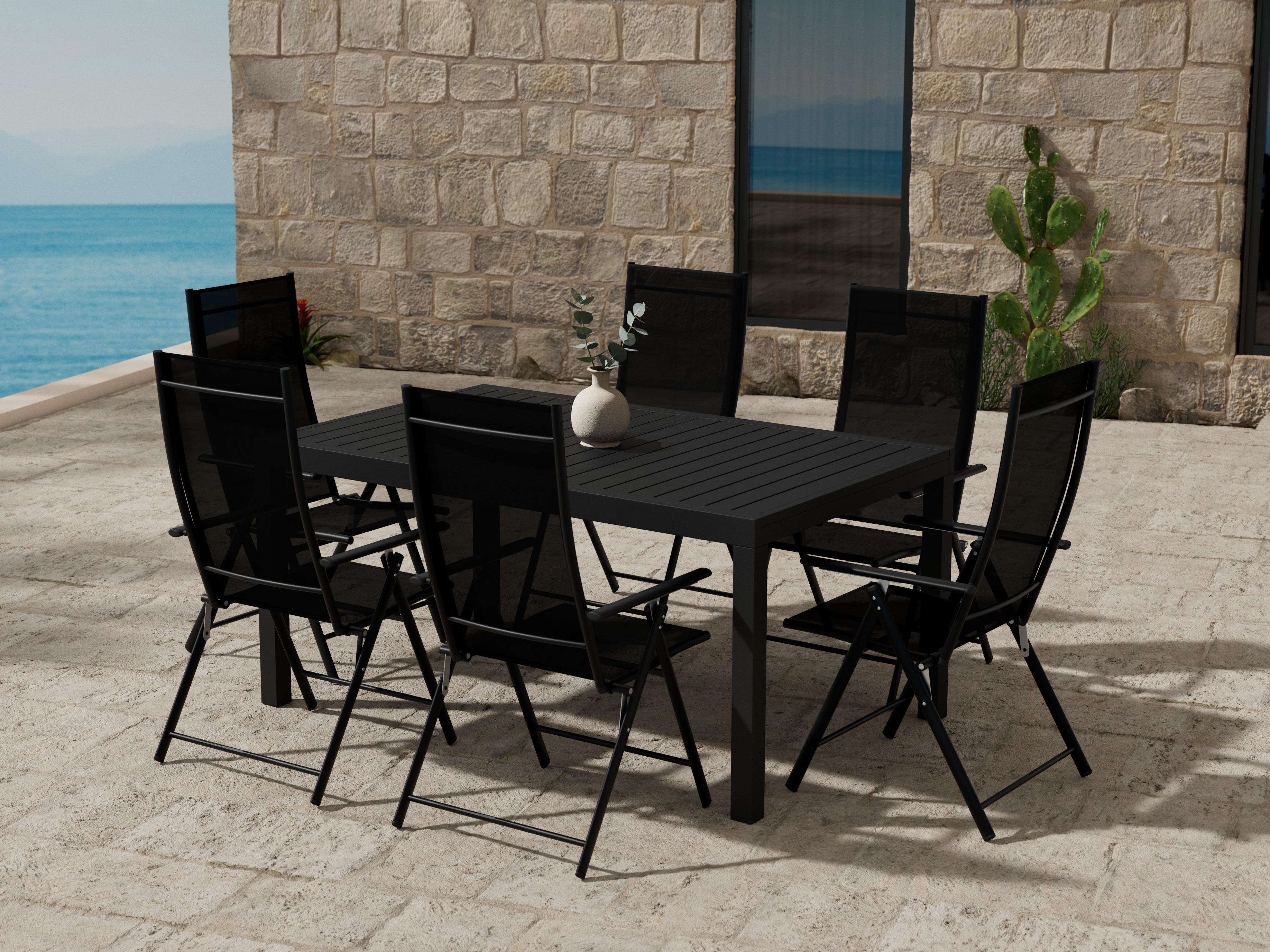 Ensemble table et chaises Dallas 5267