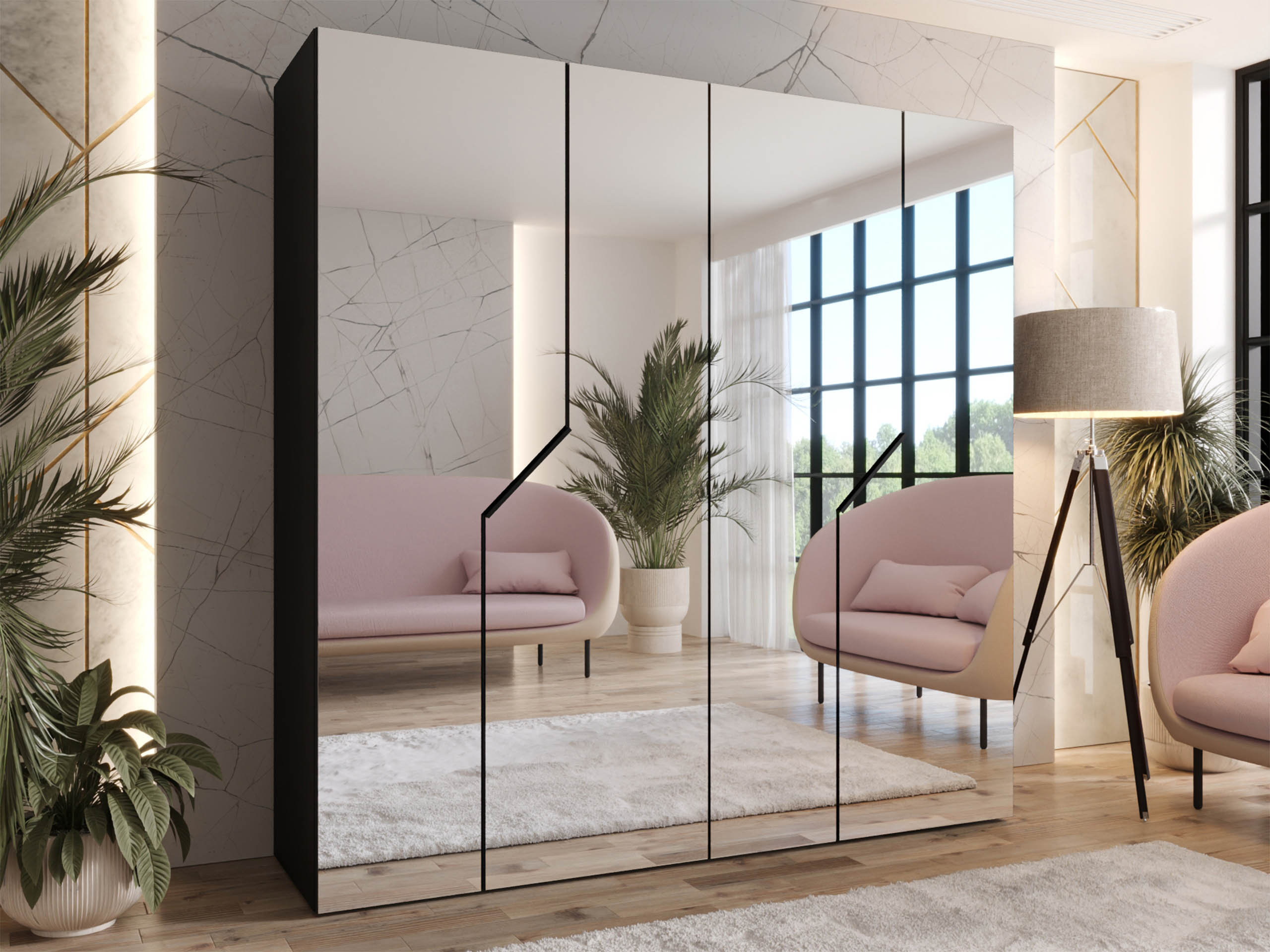 Armoire Hartford 601 (Noir)