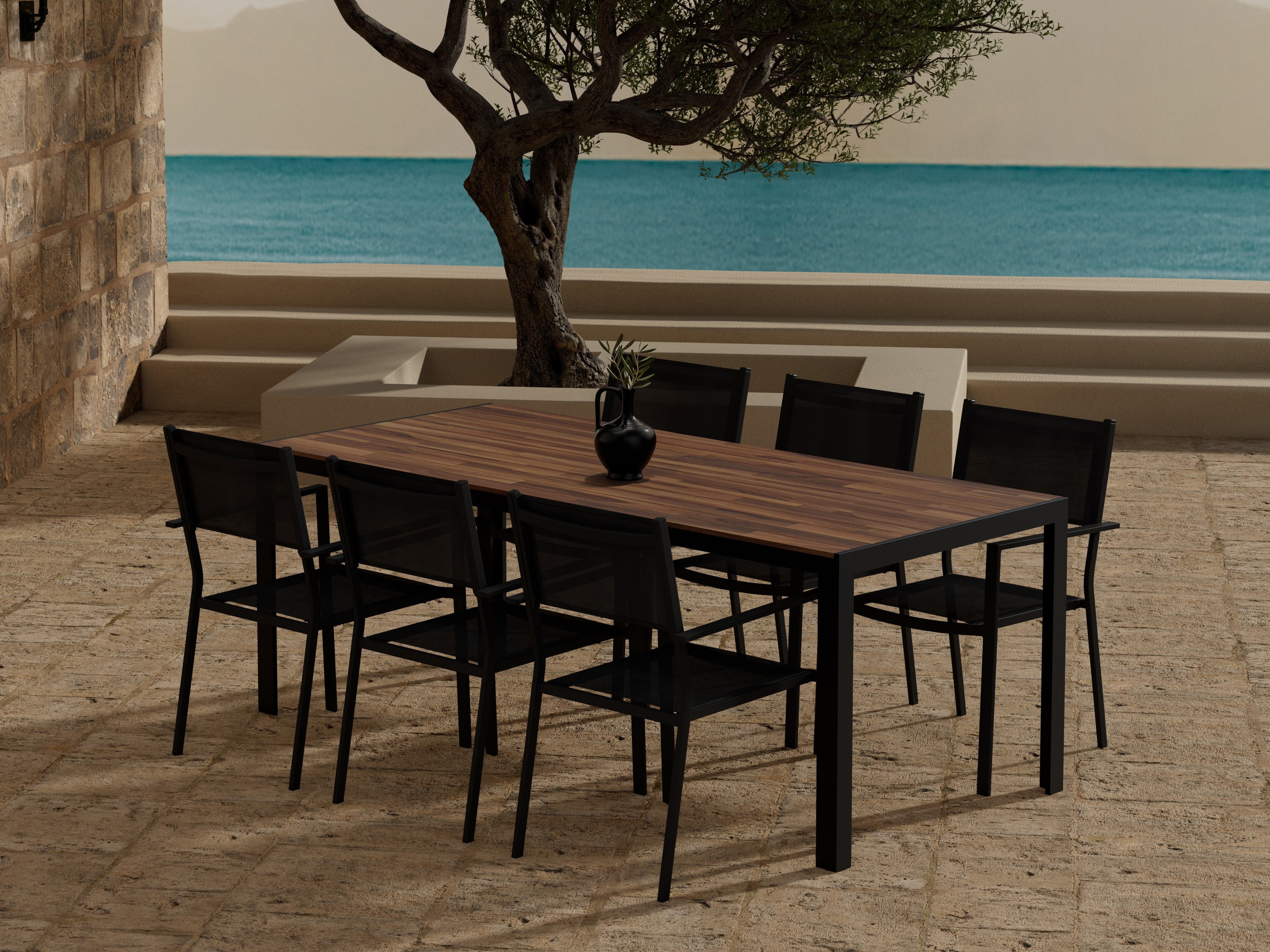 Ensemble table et chaises Dallas 5274