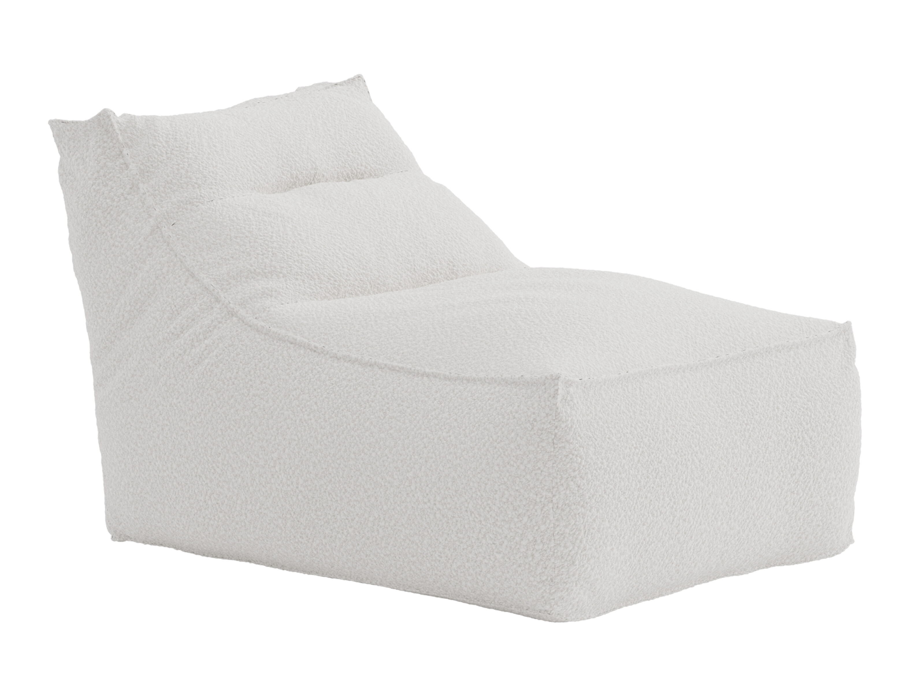 Pouf poire Dallas 5276 (Blanc)