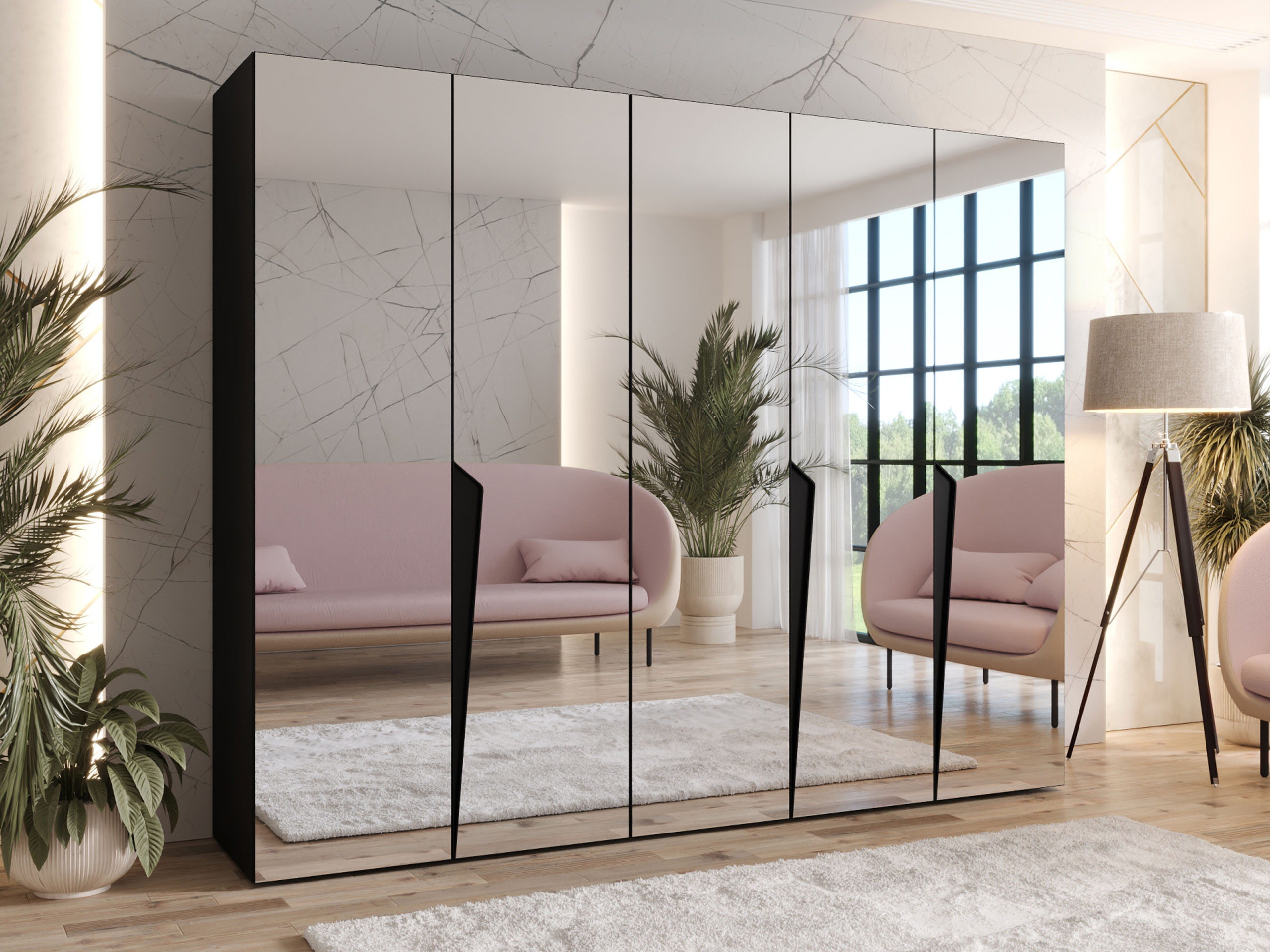 Armoire Hartford 616 (Noir)