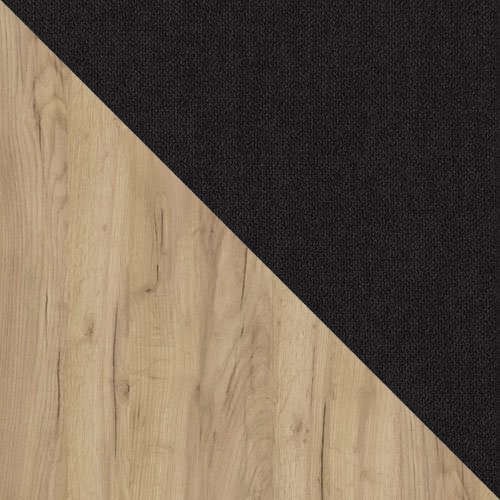 Lit boxspring ComfiDream Odelra (Chêne doré + Soro 100)