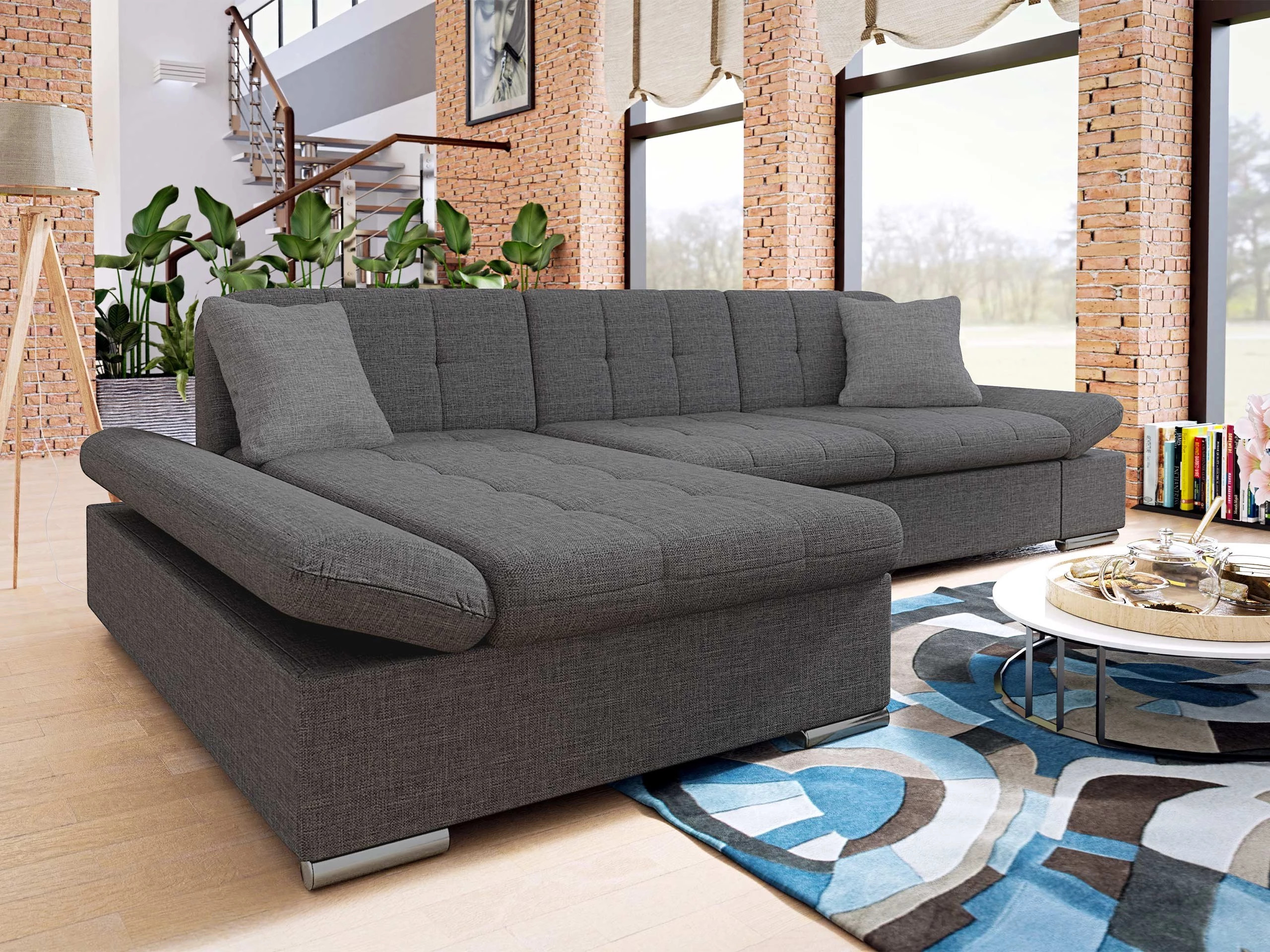 Canapé d'angle Comfivo Serenitas (Lux 06 + Lux 05)